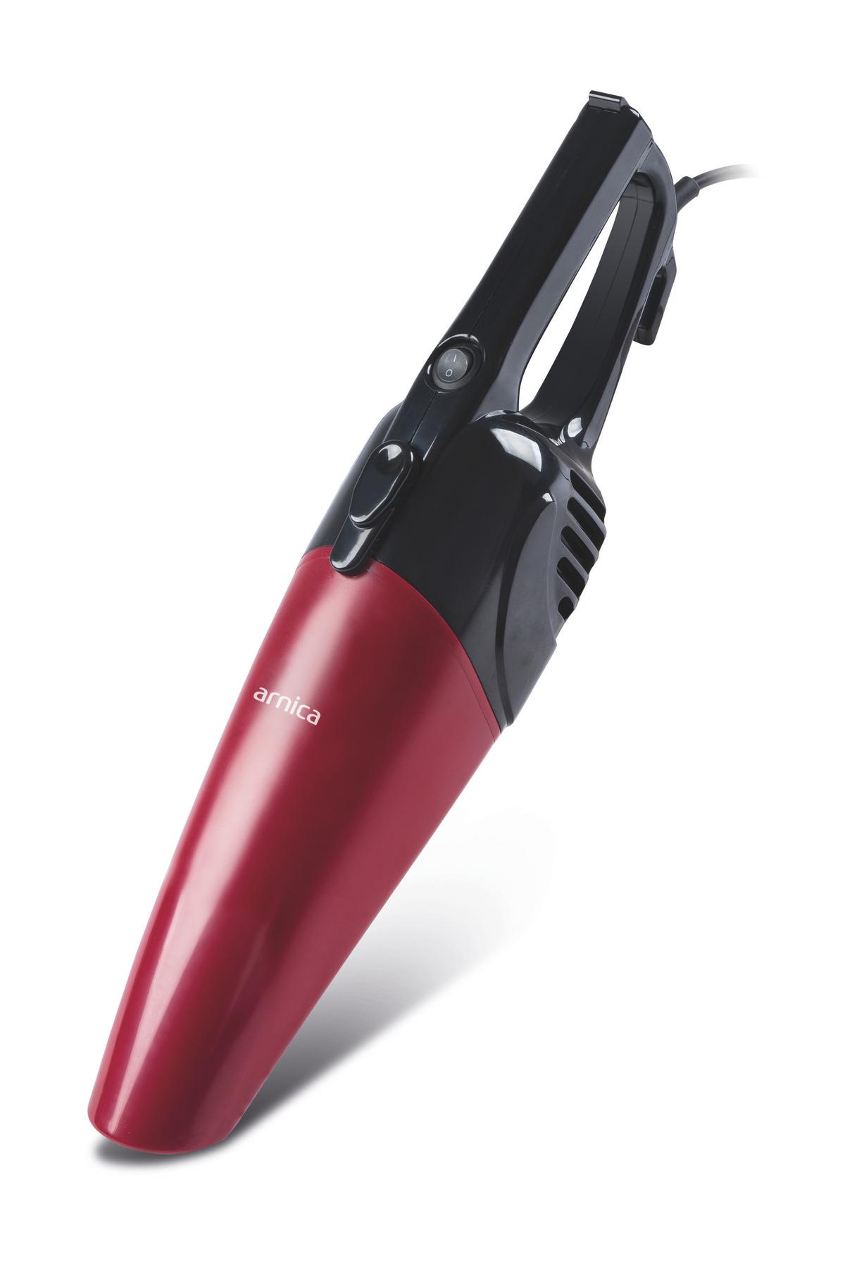 Arnica Merlin Pro ET13210 Dik Elektrikli Süpürge Kırmızı