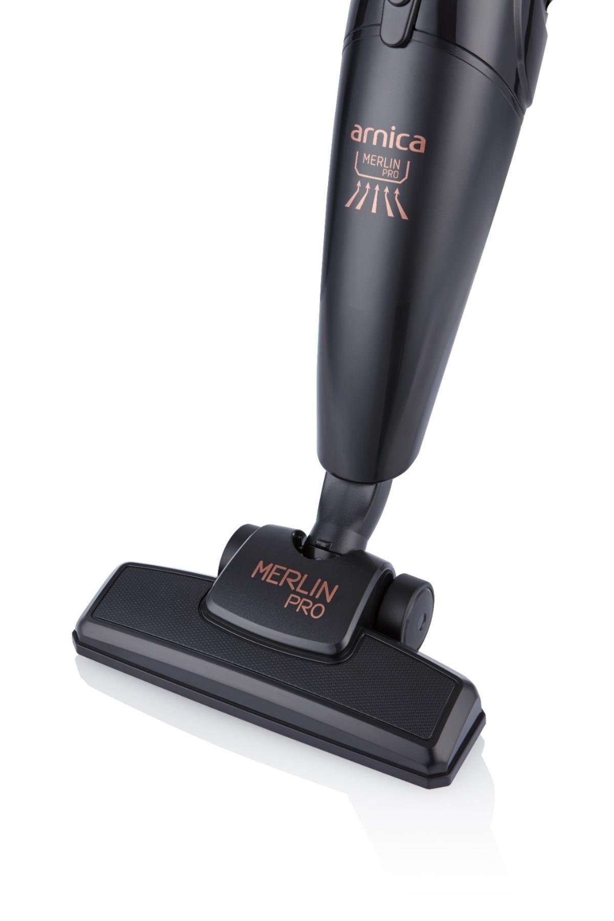 Arnica Merlin Pro ET13216 Siyah Dikey Süpürge