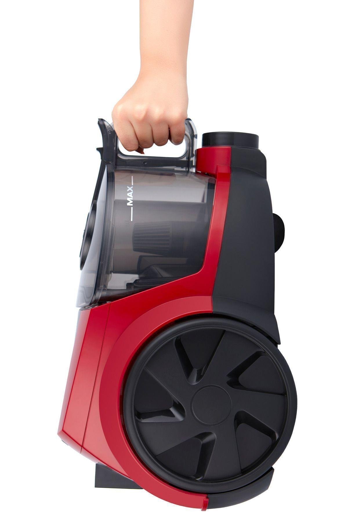 Arnica Pika ET14414 Toz Torbasız Elektrikli Süpürge Kırmızı