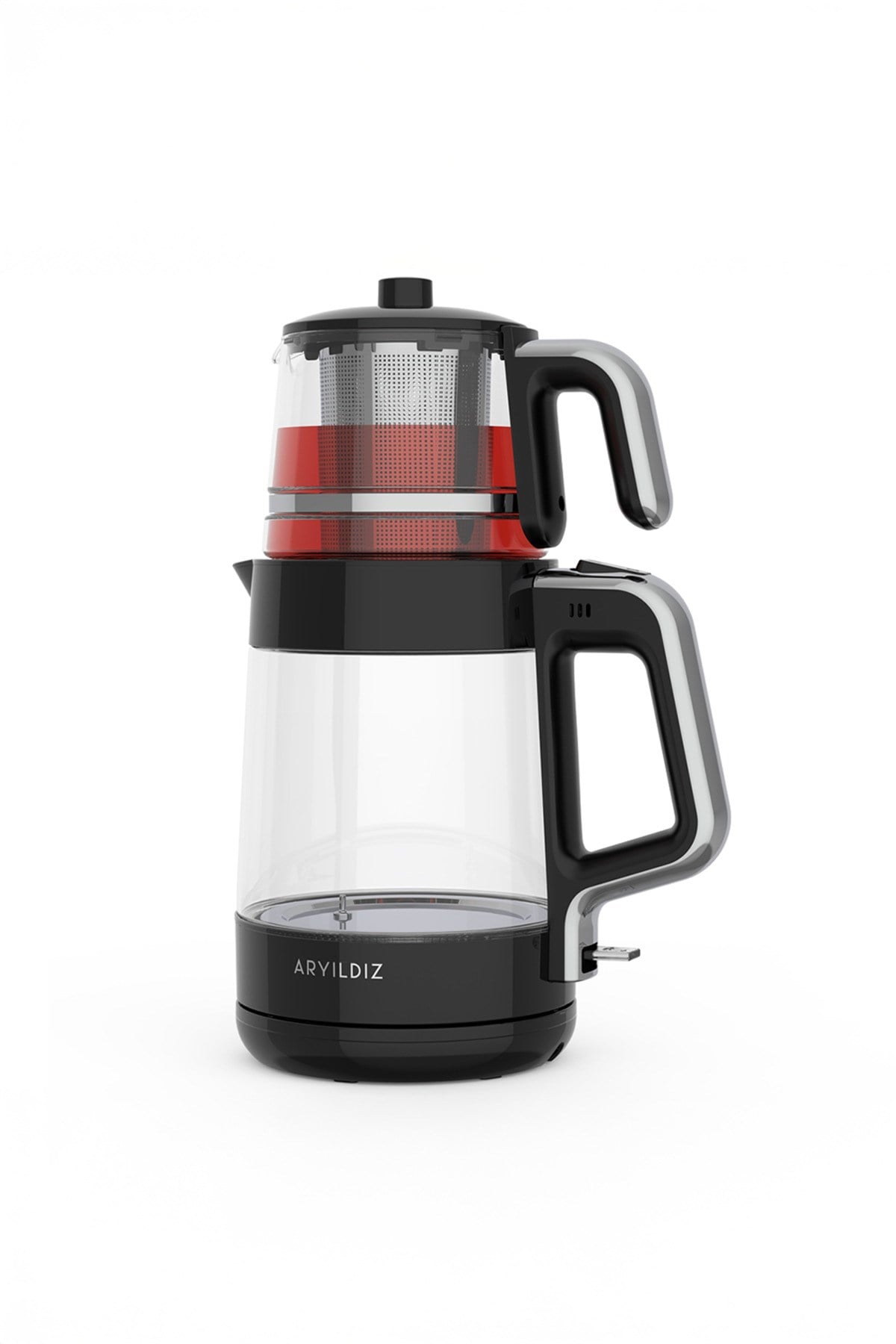 Aryıldız Tea Glow Siyah Çay Makinesi