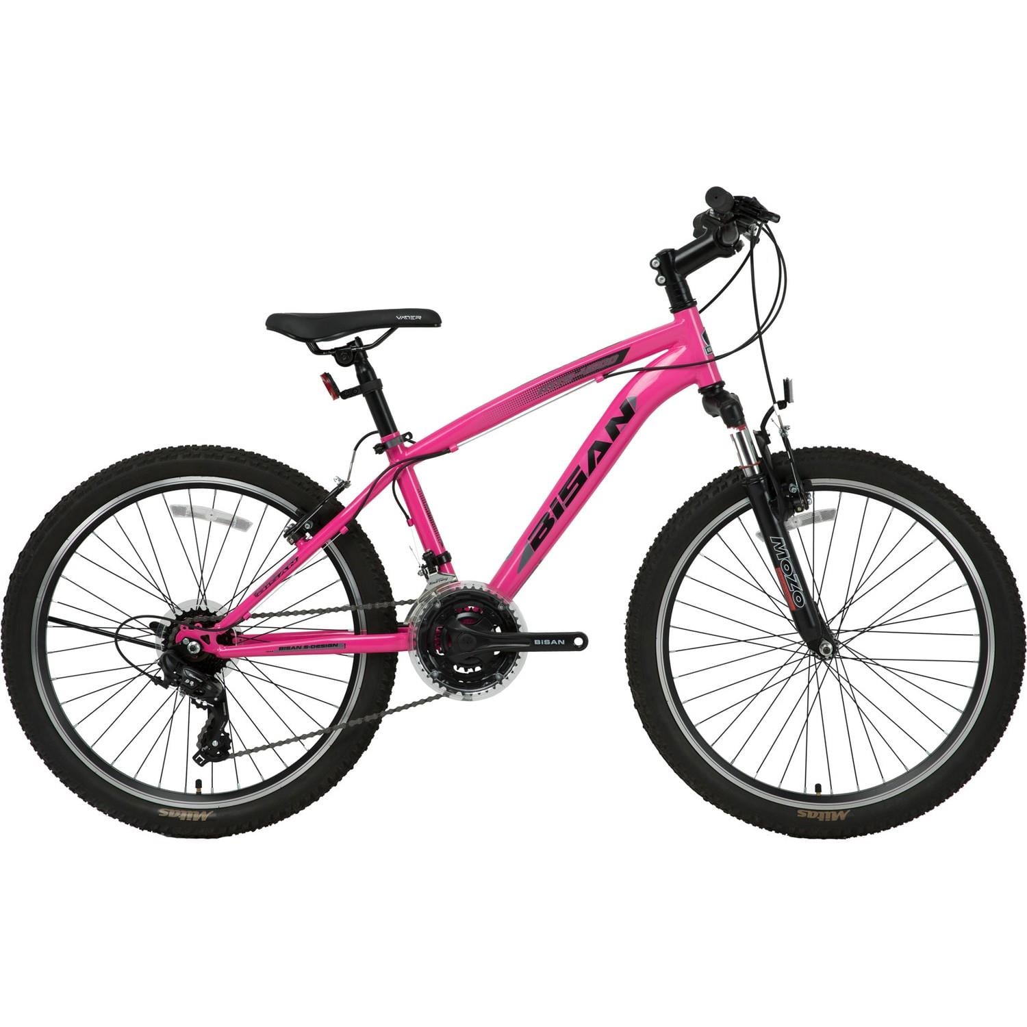 Bisan Mts 4600 V Fren Dağ Bisikleti 24 Jant Neon Pembe