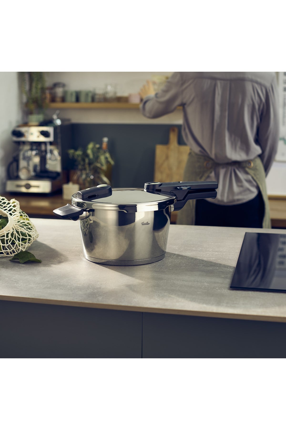 Fissler Vitaquick Elemental Düdüklü Tencere 4,5 Litre
