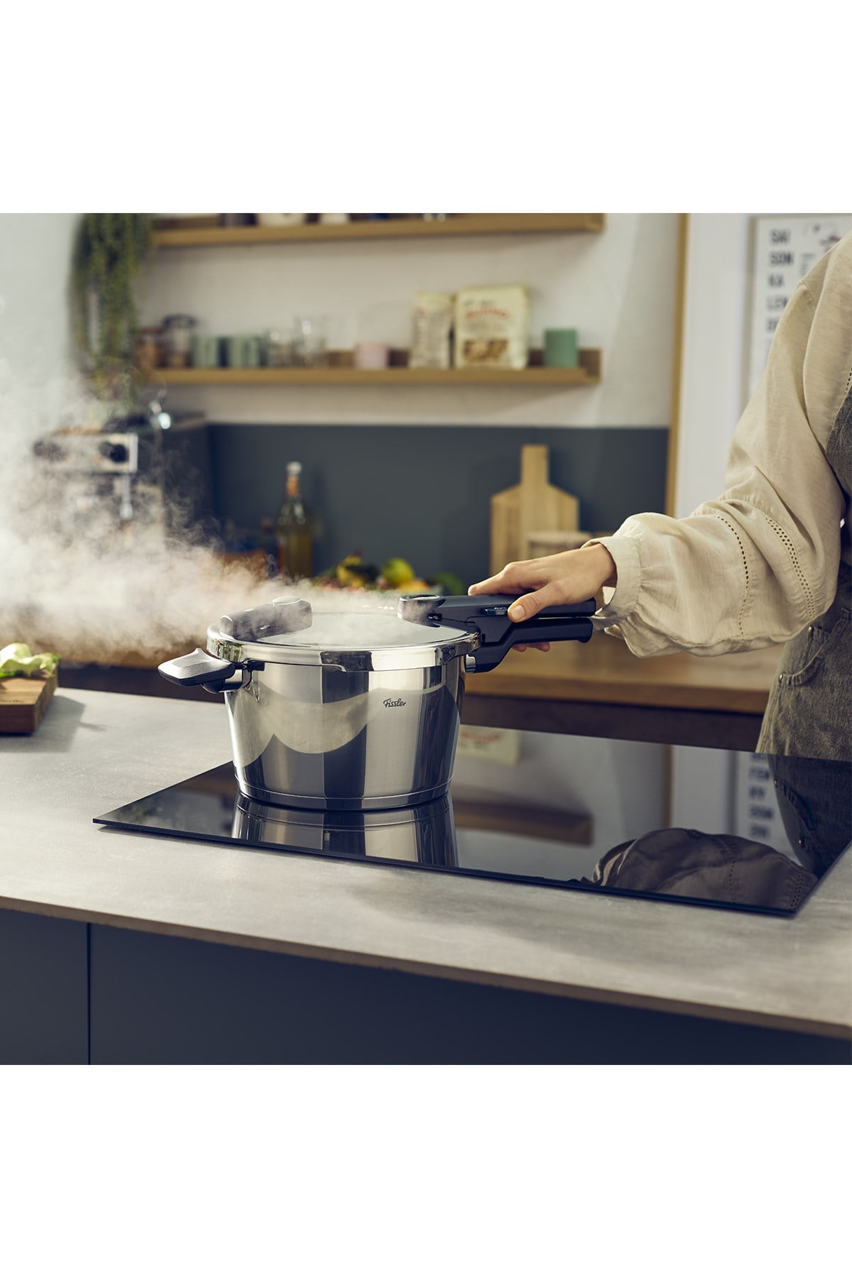 Fissler Vitaquick Elemental Düdüklü Tencere 4,5 Litre