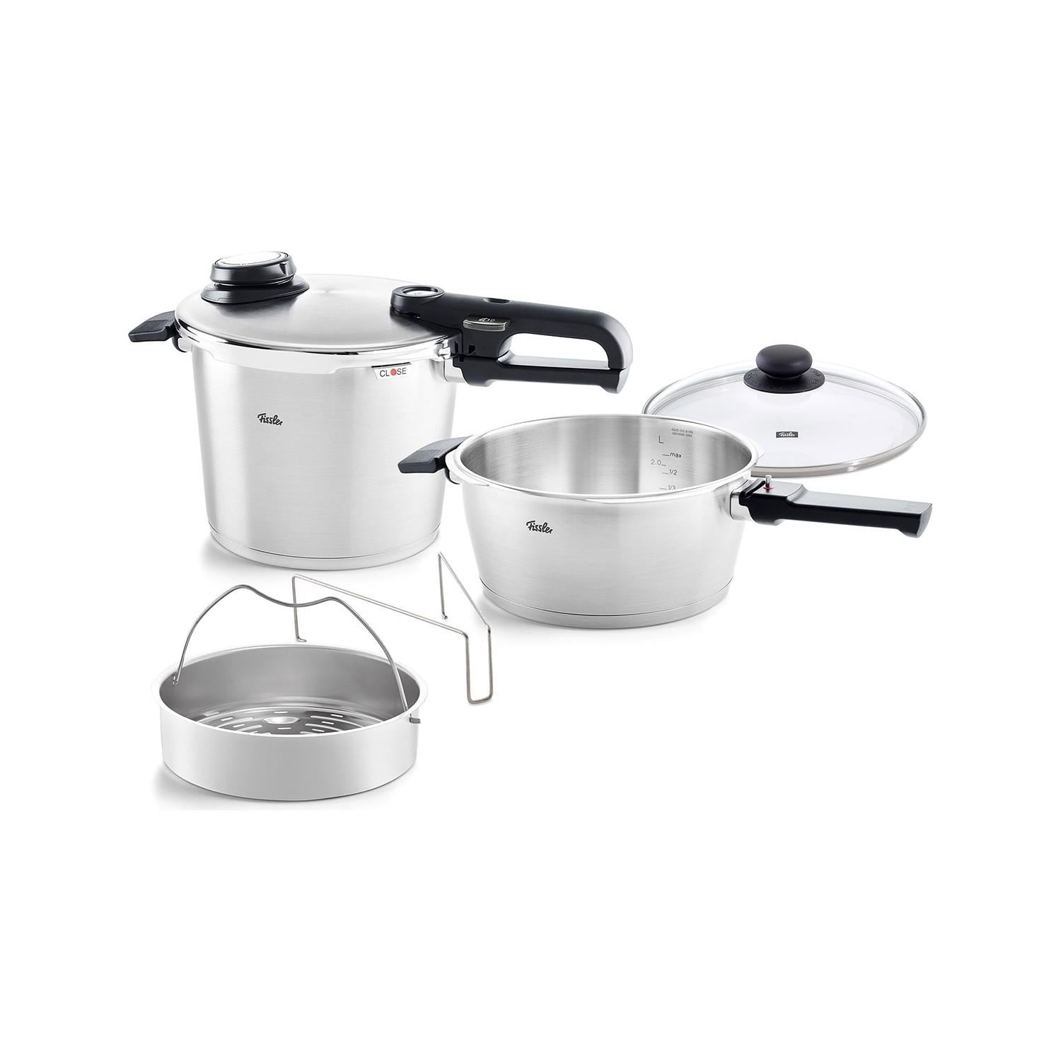 Fissler Vitavit Premium Düdüklü Tencere Set 6+3,5 Lt