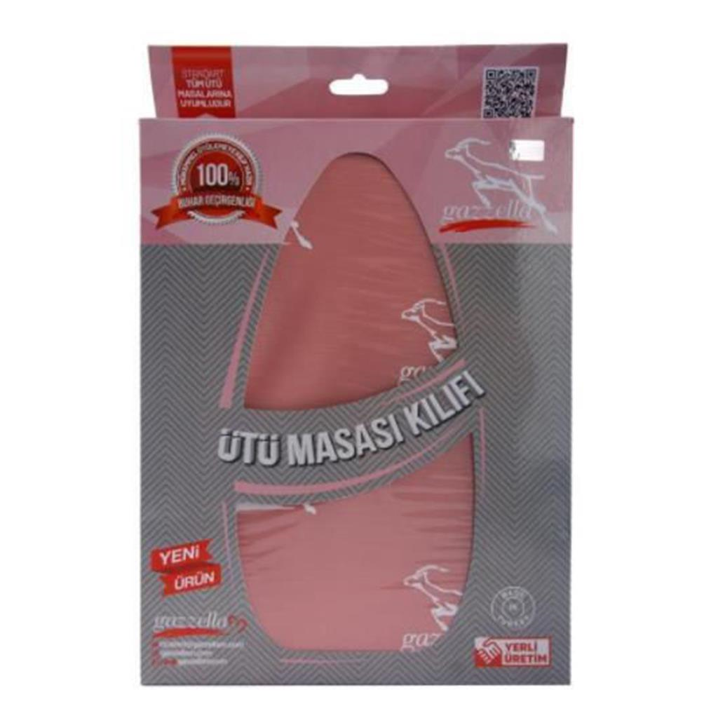 Gazzella Keçeli Pembe Ütü Masası Bezi Kılıf Sy Stx 3285 B