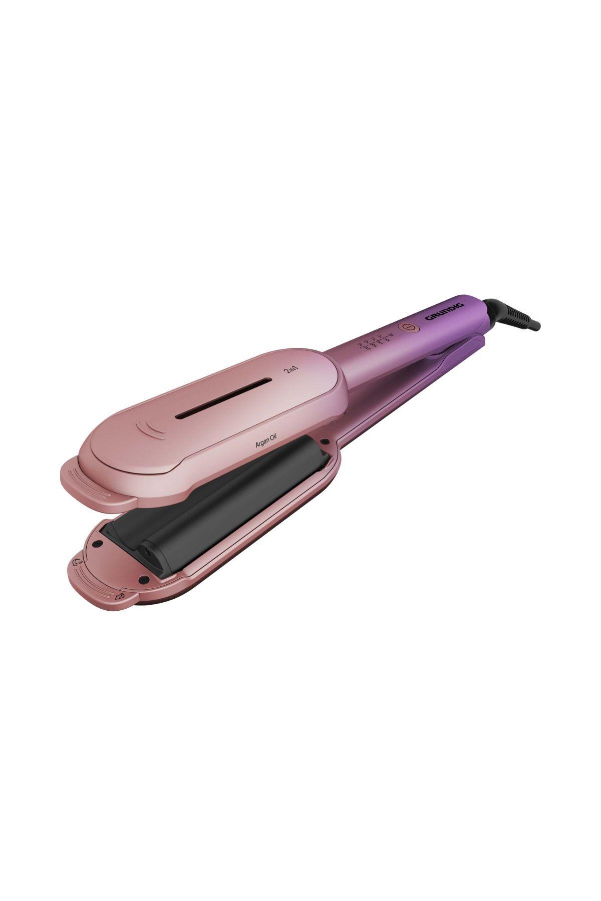 Grundig HS 8331 Botanika Twist 2in1 Saç Düzleştirici Ve Wag Maşa