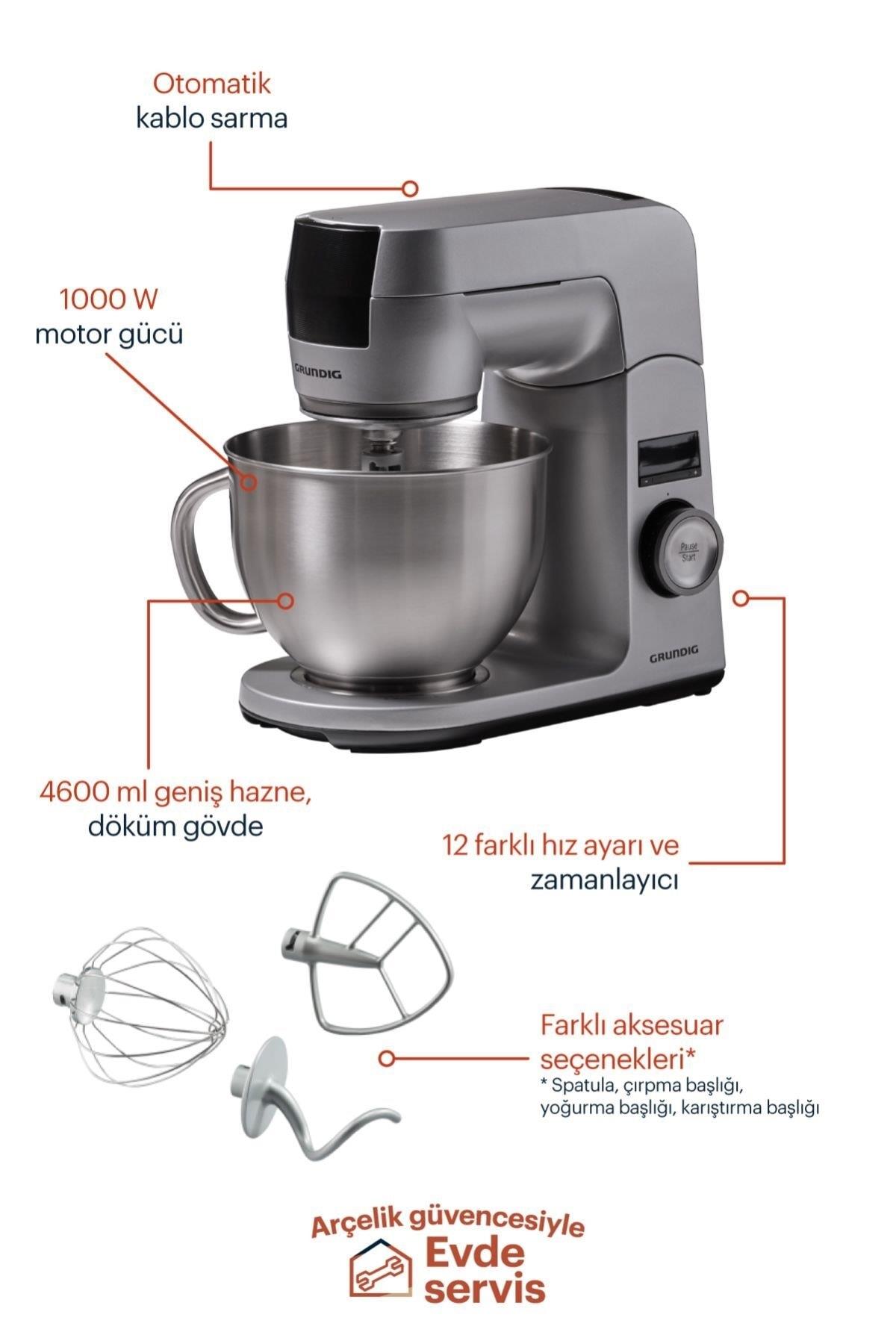 Grundig KMP 8650 S Mutfak Şefi