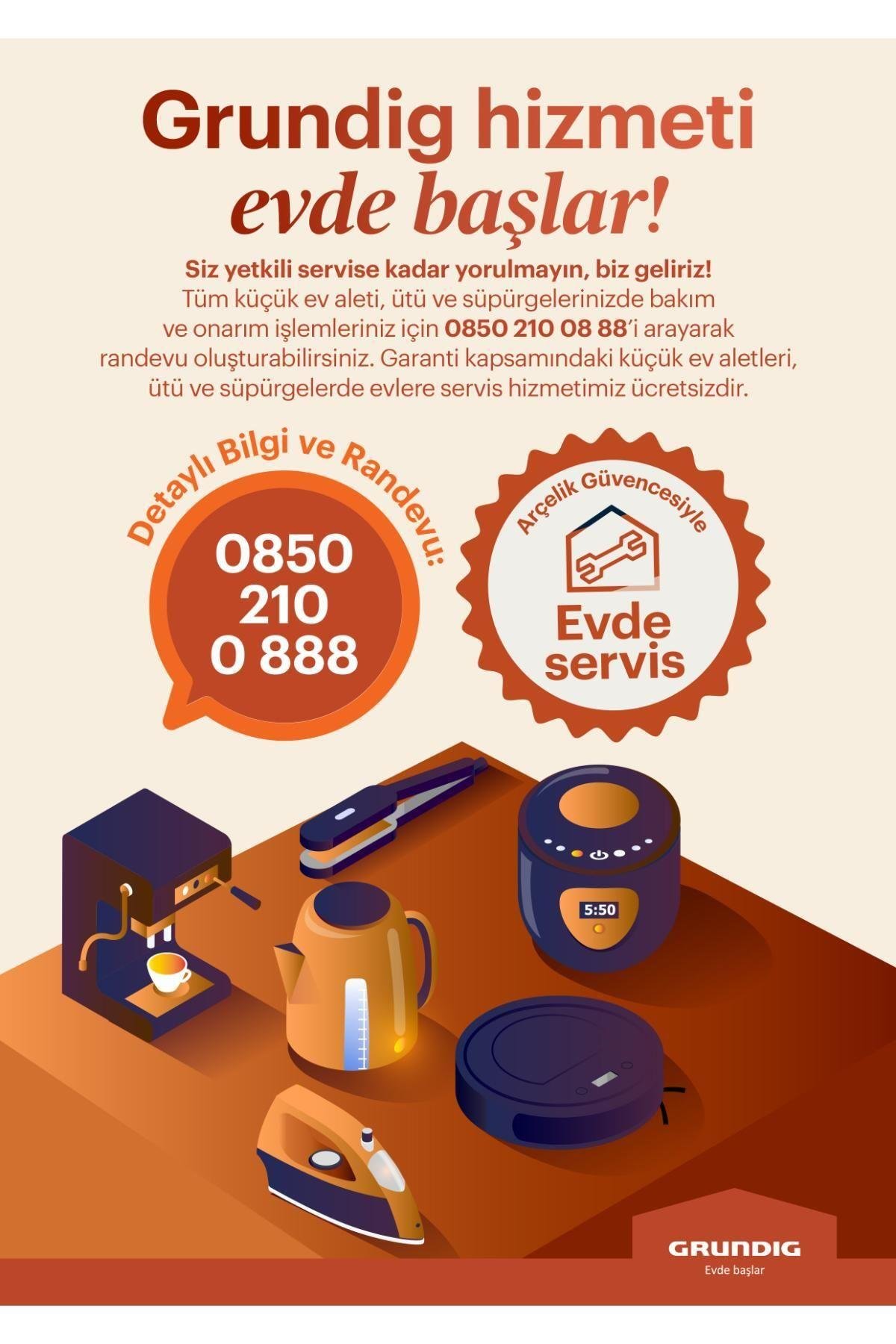 Grundig SI 8050 Buharlı Ütüsü 3000 W