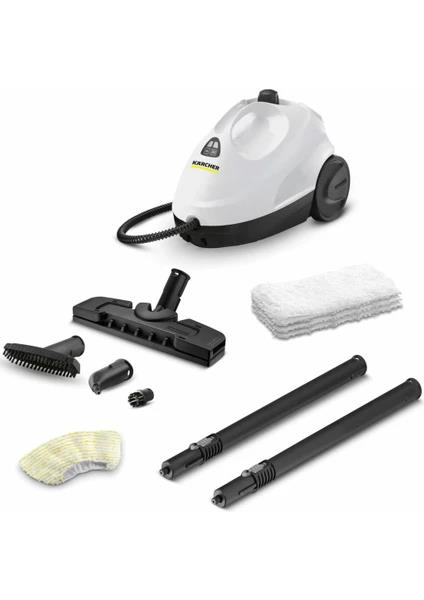 Karcher Kst 2+ Cloth Set 1500W 3.2 Bar Buharlı Temizlik Makinesi Beyaz