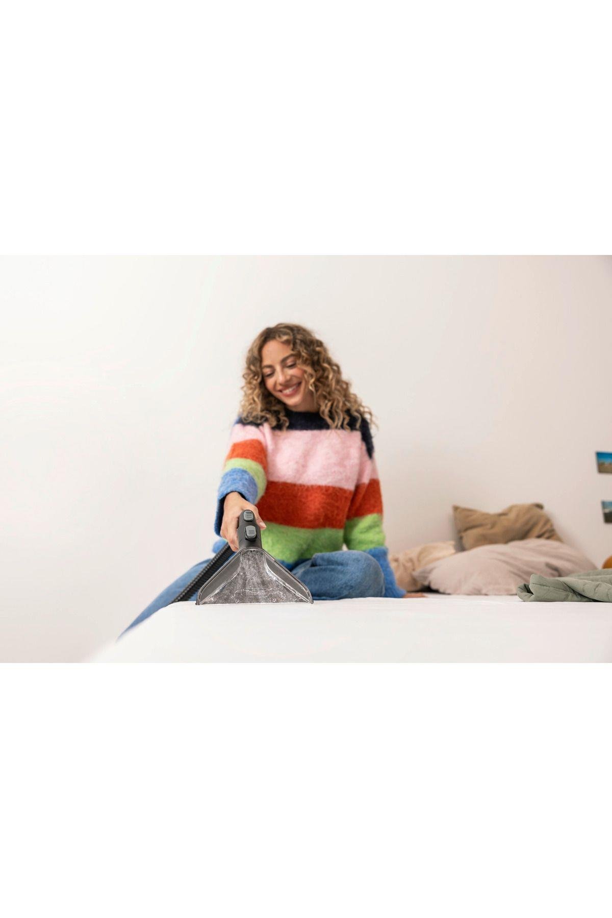 Karcher SE3 Compact Koltuk ve Halı Yıkama Makinesi Beyaz