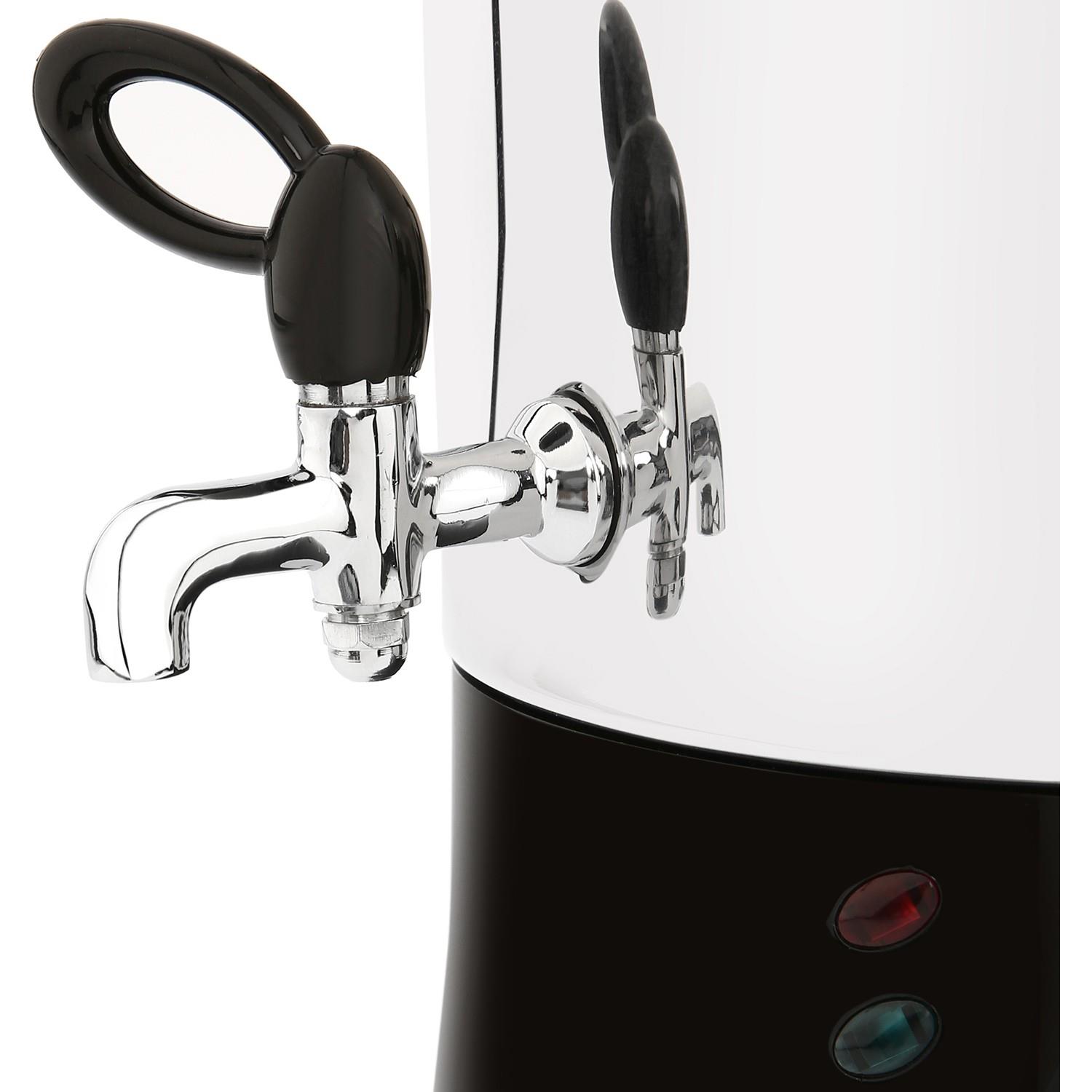 Korkmaz Çaykolik Paslanmaz Çay Makinesi Siyah  A341-04