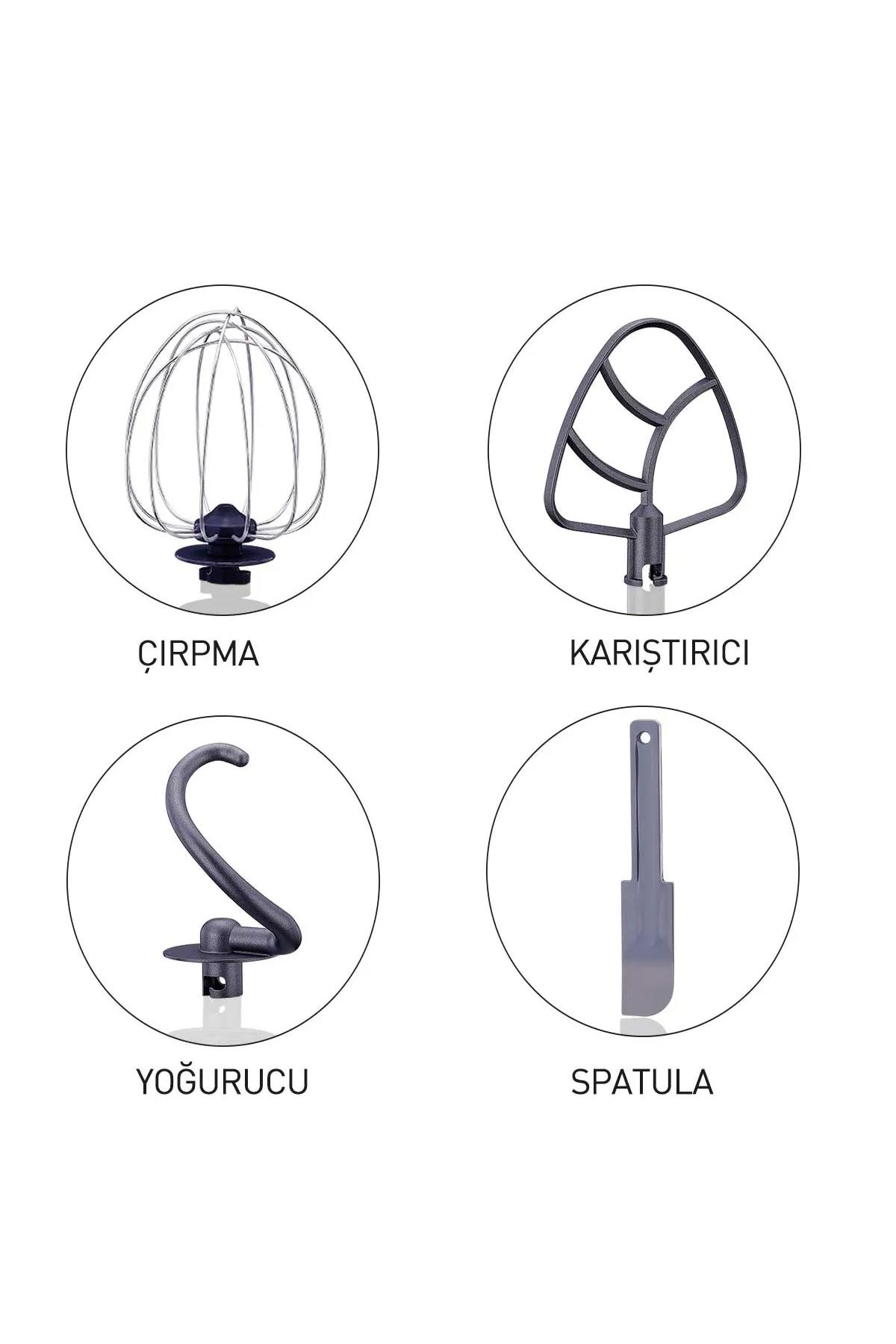 Korkmaz Pro Mix Stand Mikser Siyah Satin A470-01