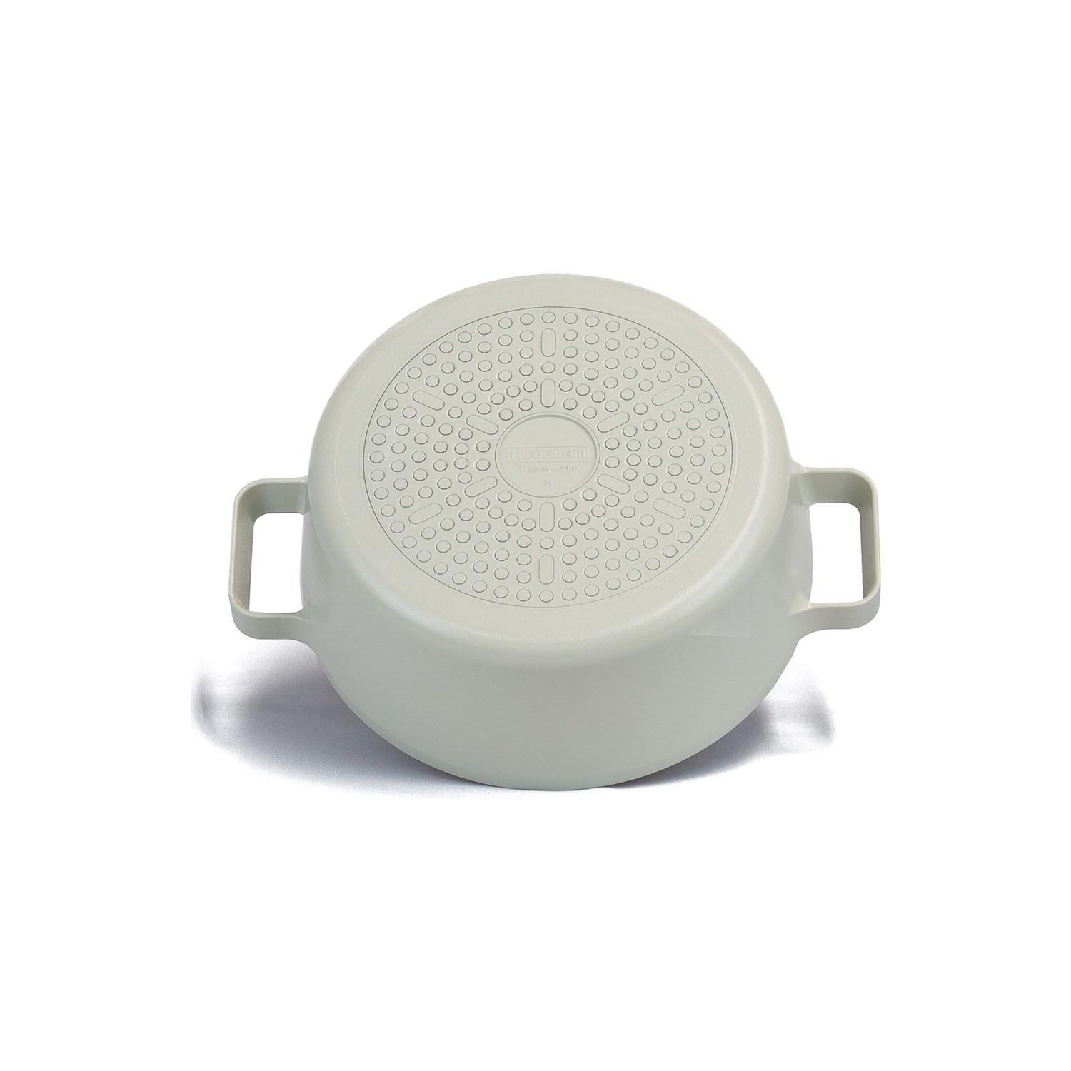 Neoflam Fika Cam Kapaklı Alüminyum Döküm Tencere 22 cm 