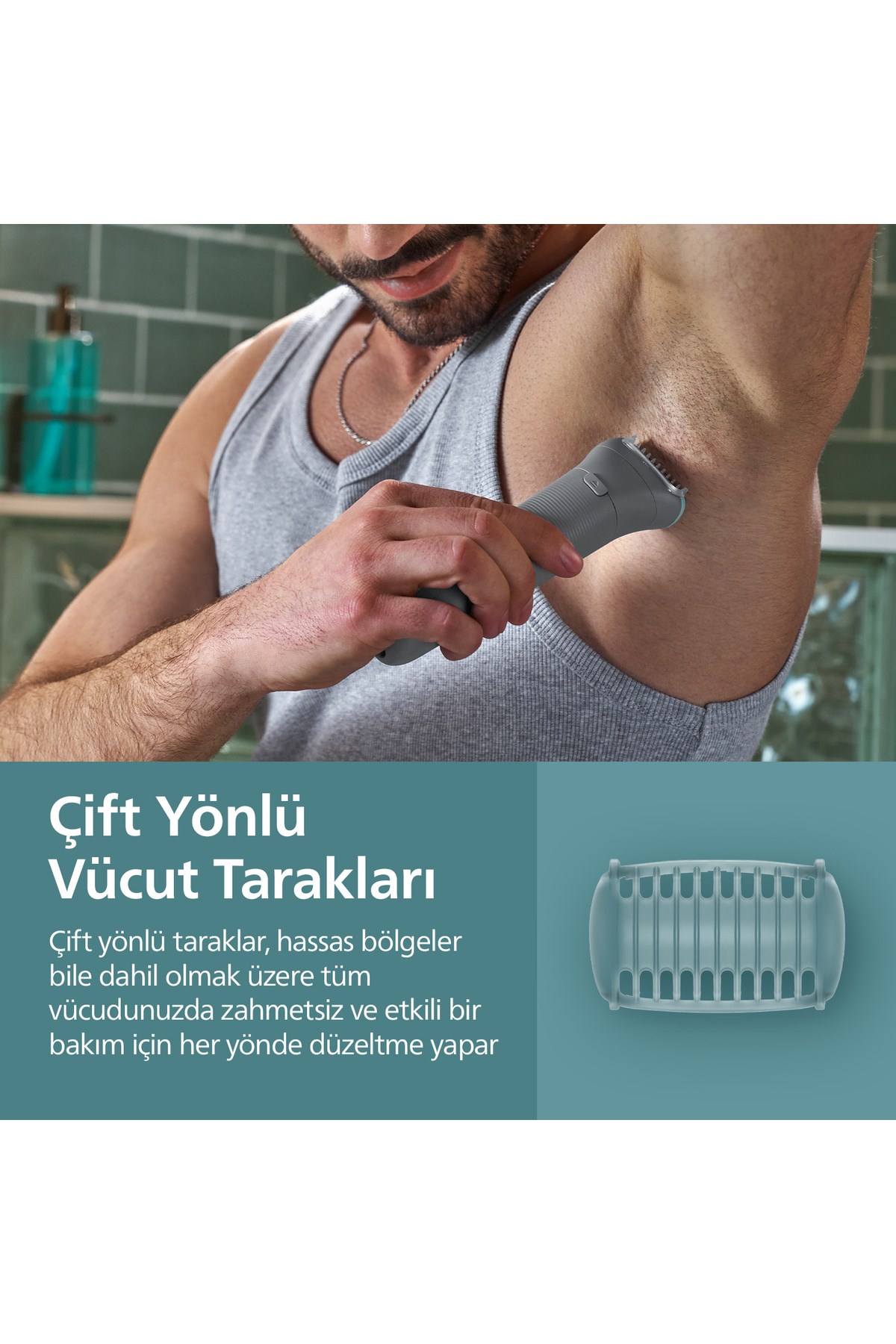 Philips BG3480/15 Bodyshaver Vücut Traş Makinesi