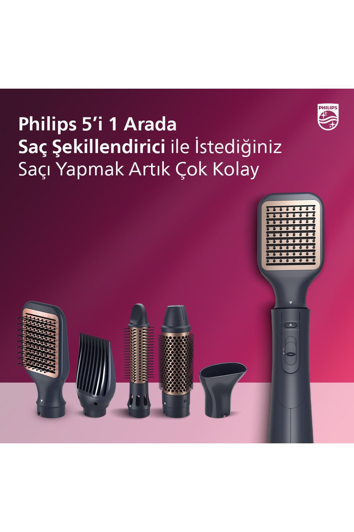 Philips BHA530/00 Airstyler Argan Yağlı Seramik Saç Düzleştirici