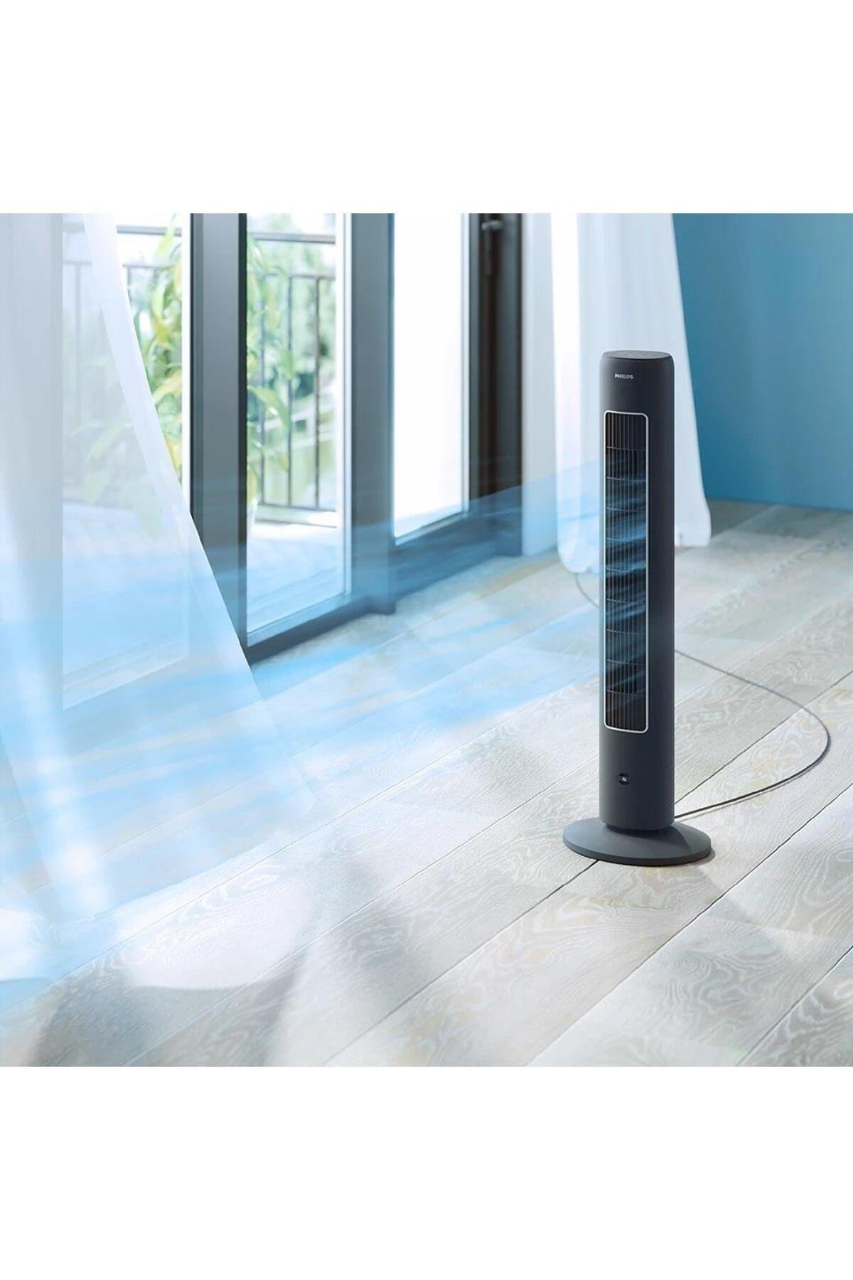 Philips CX5535/11 5000 Serisi Kumandalı Kule Tipi Vantilatör Antrasit
