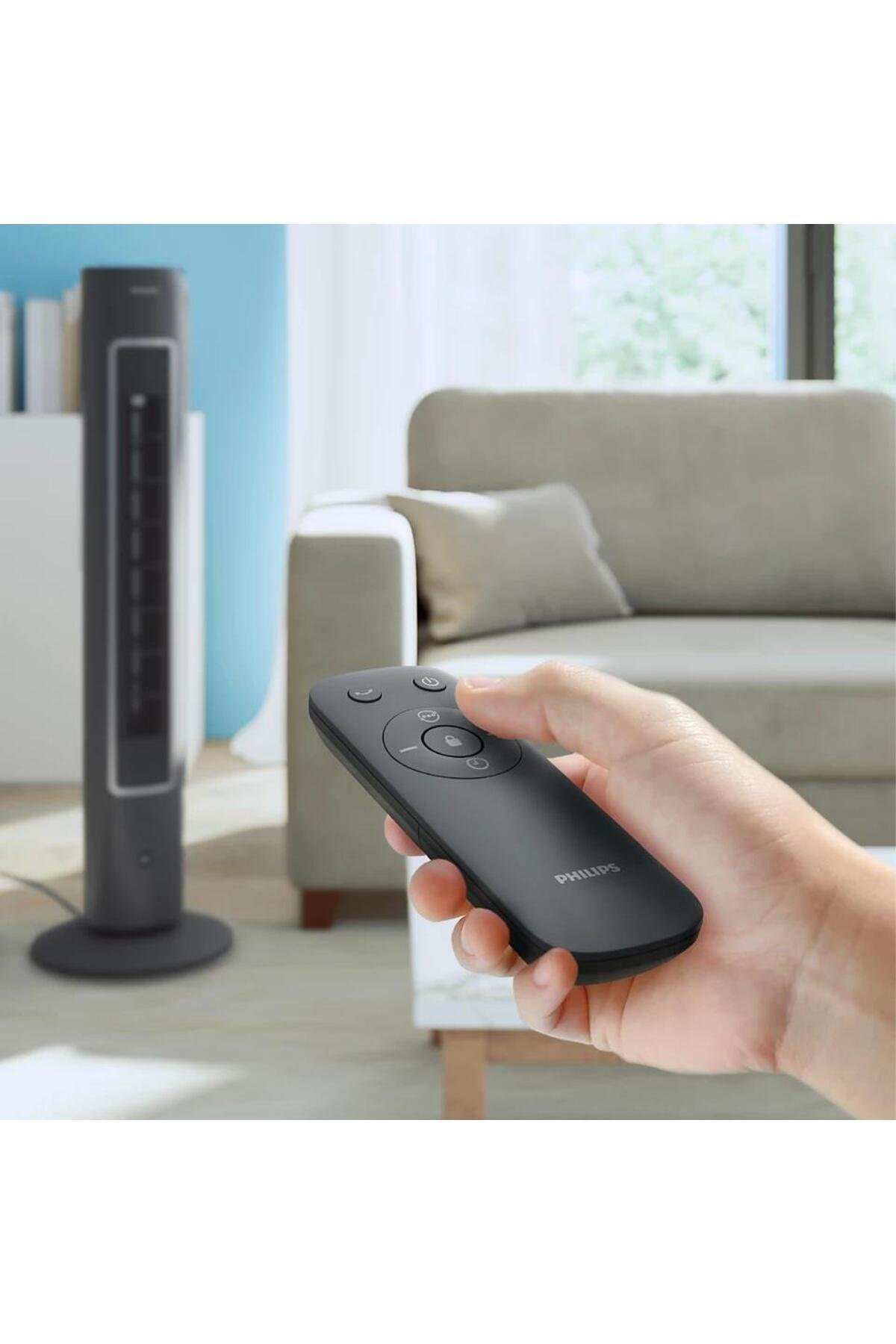 Philips CX5535/11 5000 Serisi Kumandalı Kule Tipi Vantilatör Antrasit