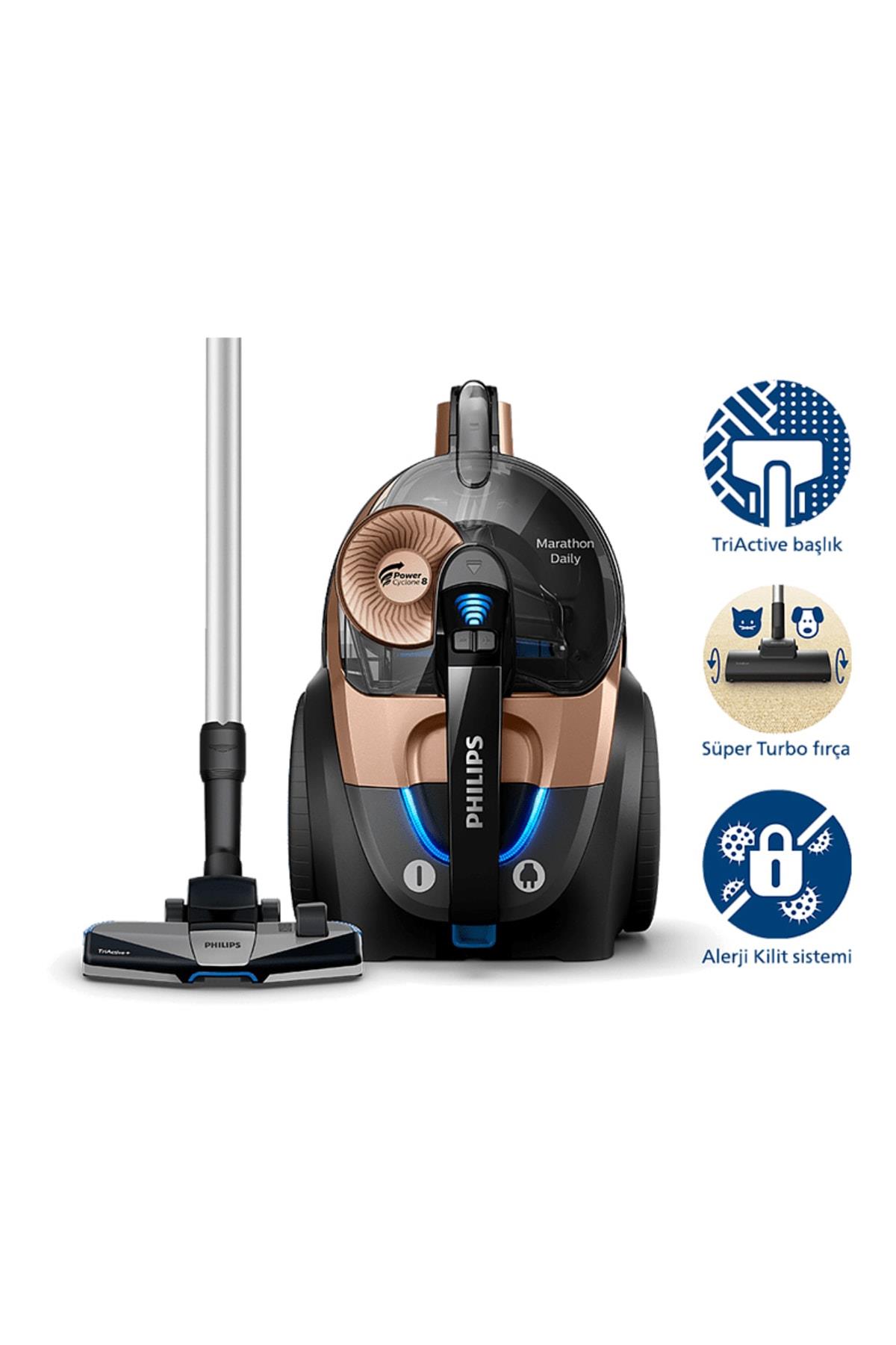 Philips XB7151/07 Marathon Daily Torbasız Elektrikli Süpürge