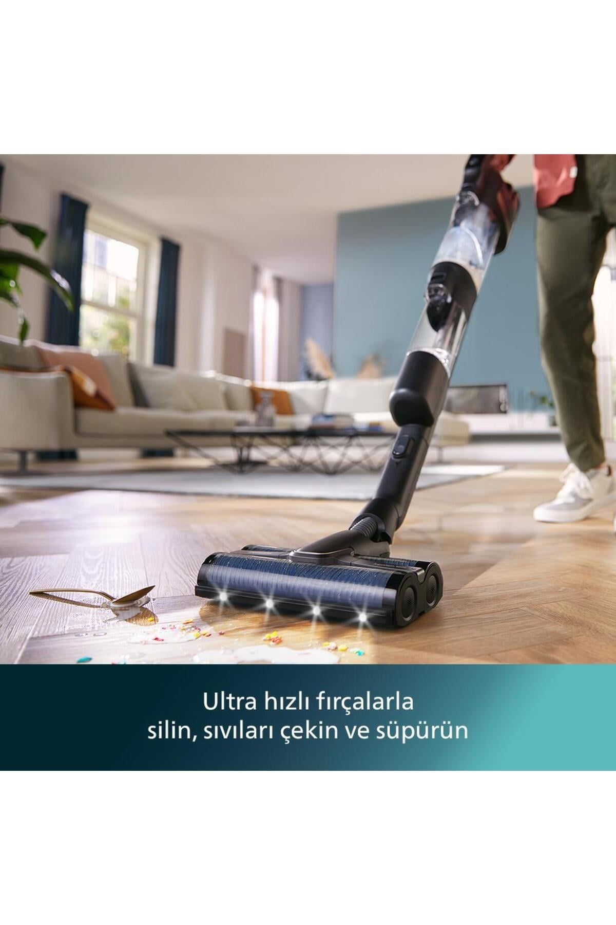 Philips XW9463/11 Aqua Trio 9000 Islak ve Kuru Kablosuz Süpürge