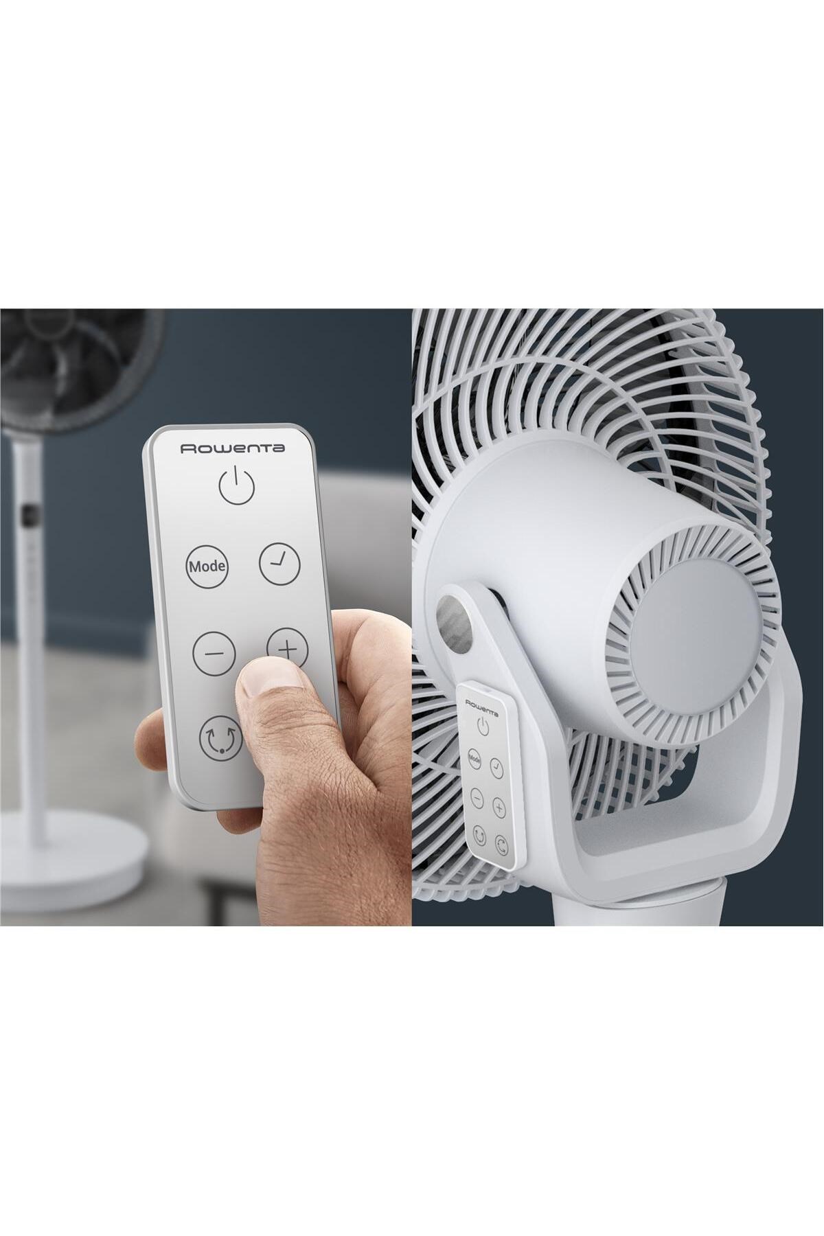 Rowenta QV5040 Turbo Twist Silence 20 Hız Ayarlı Sessiz Kompakt Vantilatör - 1830009778