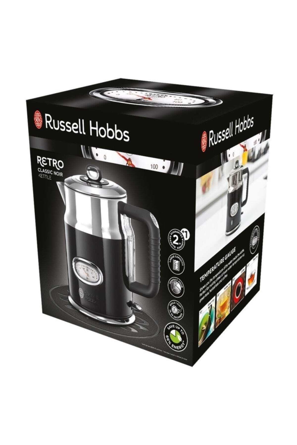 Russell Hobbs 21671-70 Retro Siyah Kettle