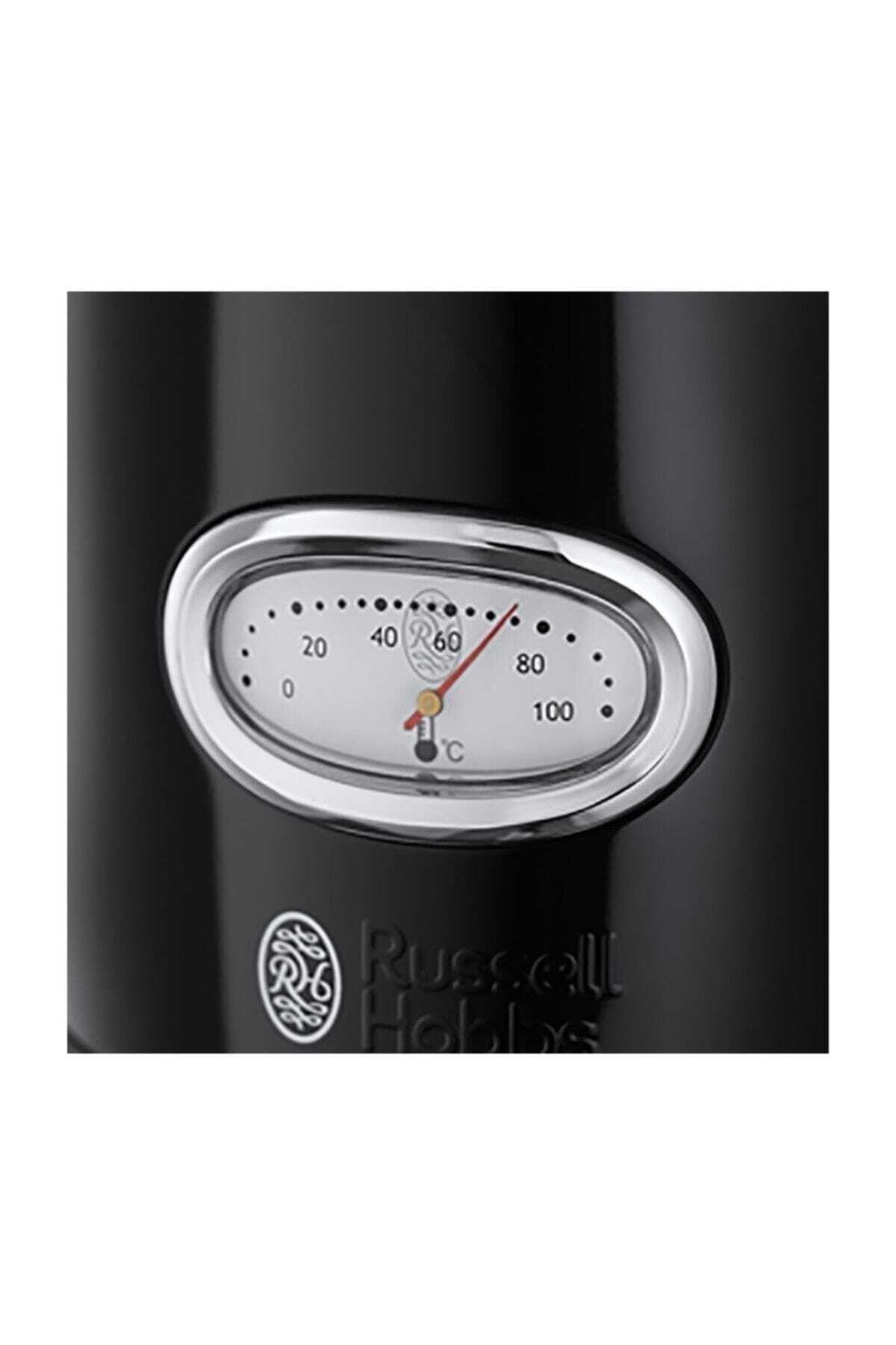 Russell Hobbs 21671-70 Retro Siyah Kettle