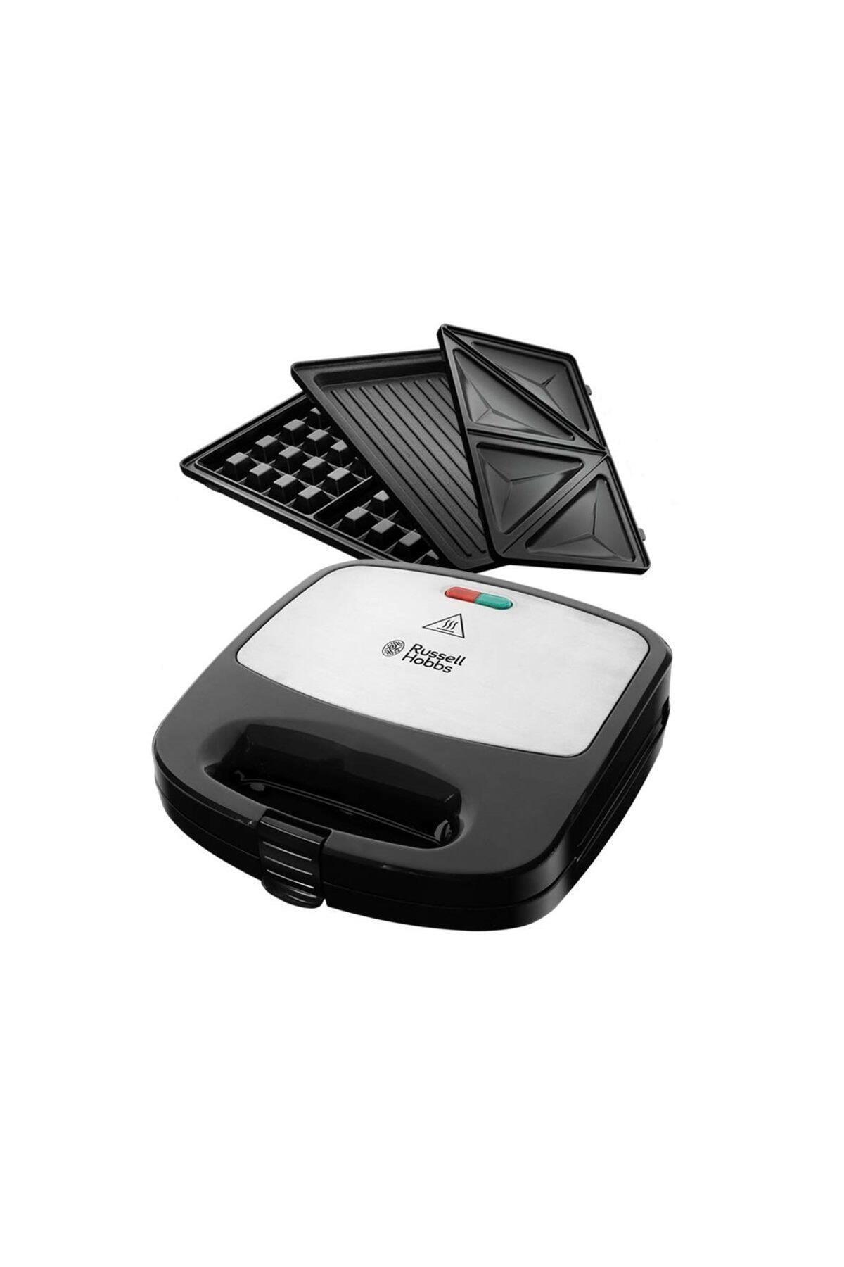 Russell Hobbs 24540-56 3ü1 Arada Tost Waffle Izgara Makinesi