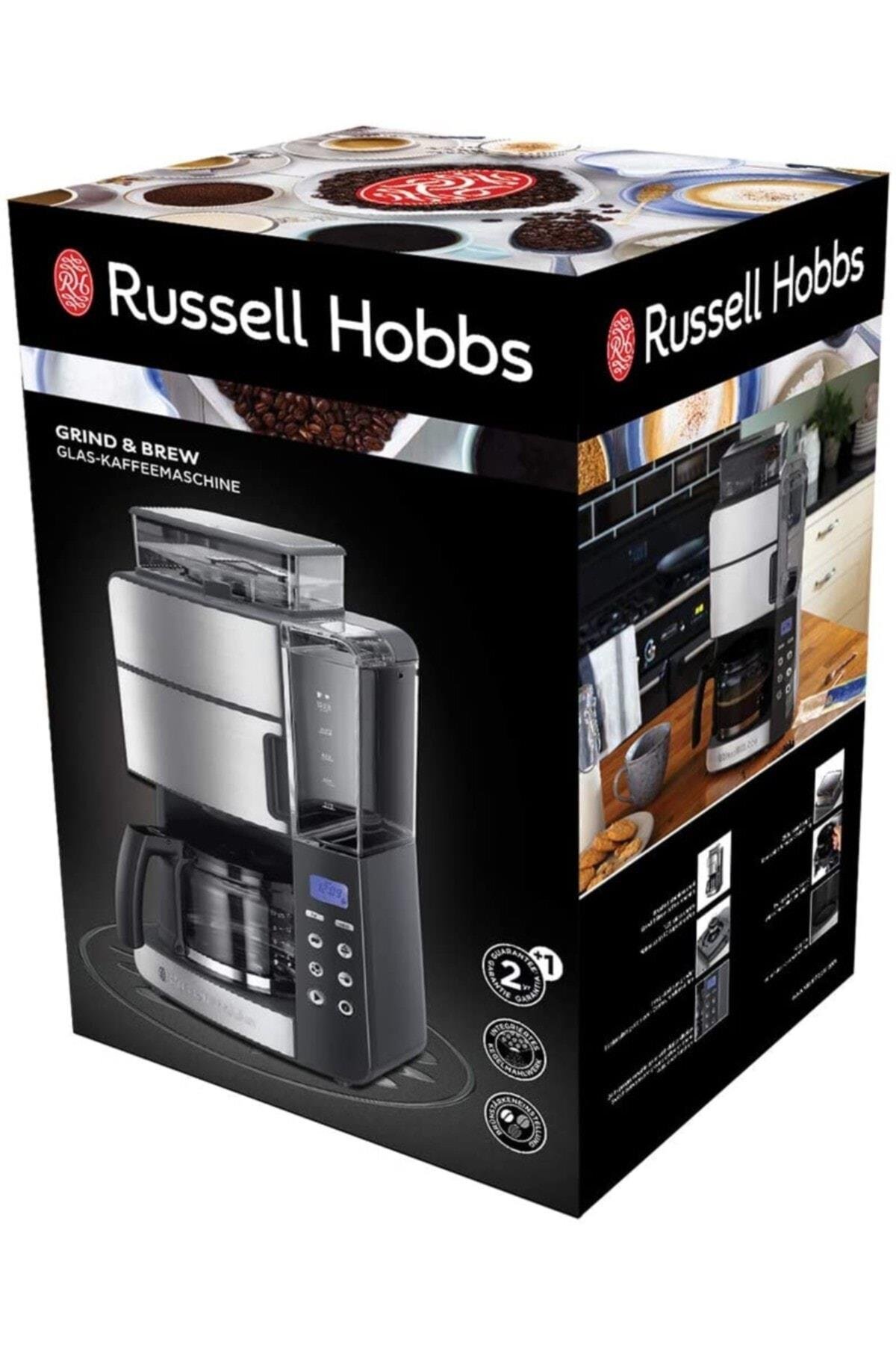 Russell Hobbs 25610-56 Grind & Brew Cam Sürahi Filtre Kahve Makinesi