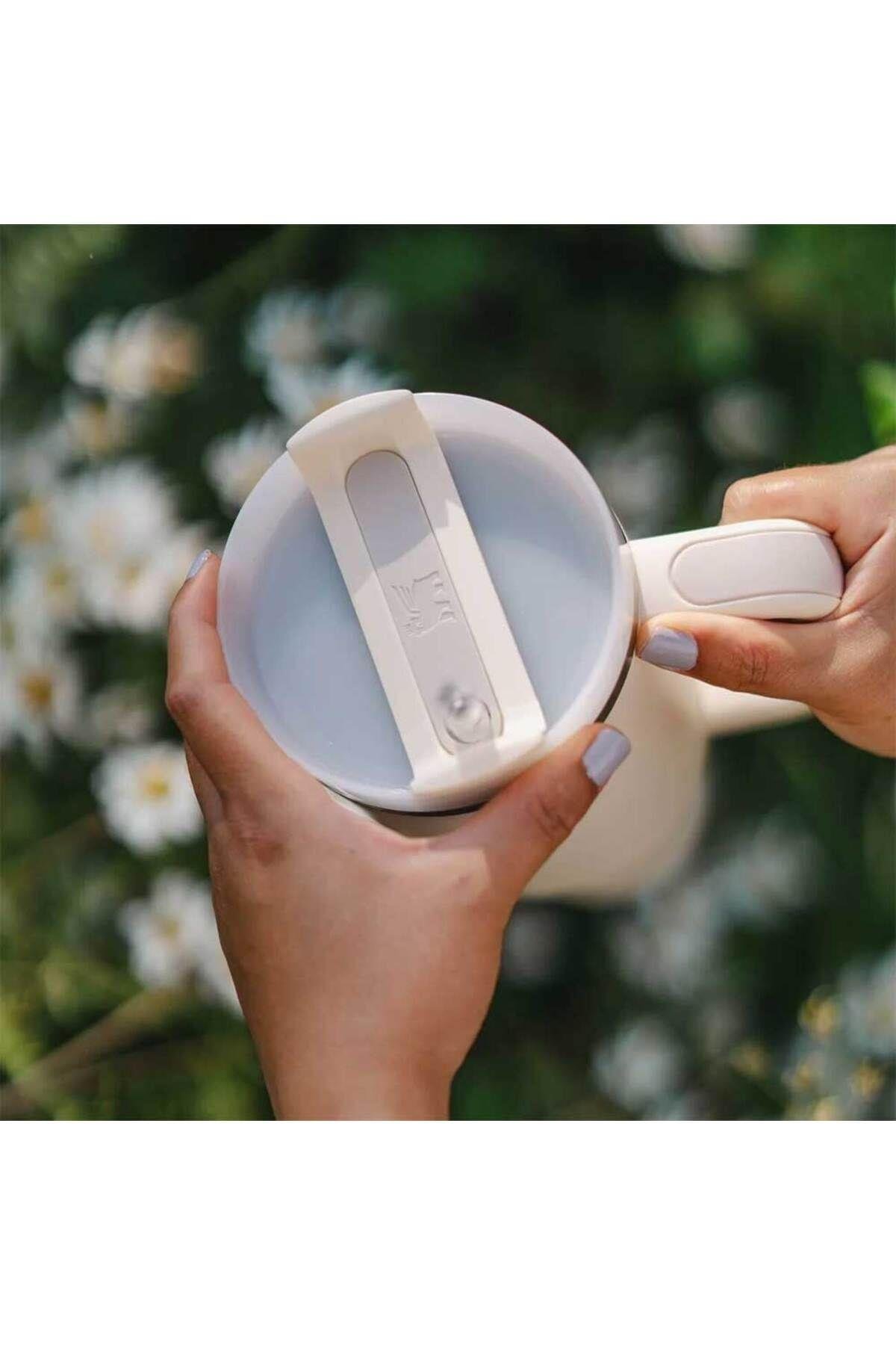 Stanley Quencher Pipetli Termos 1,18 Litre Açık Krem