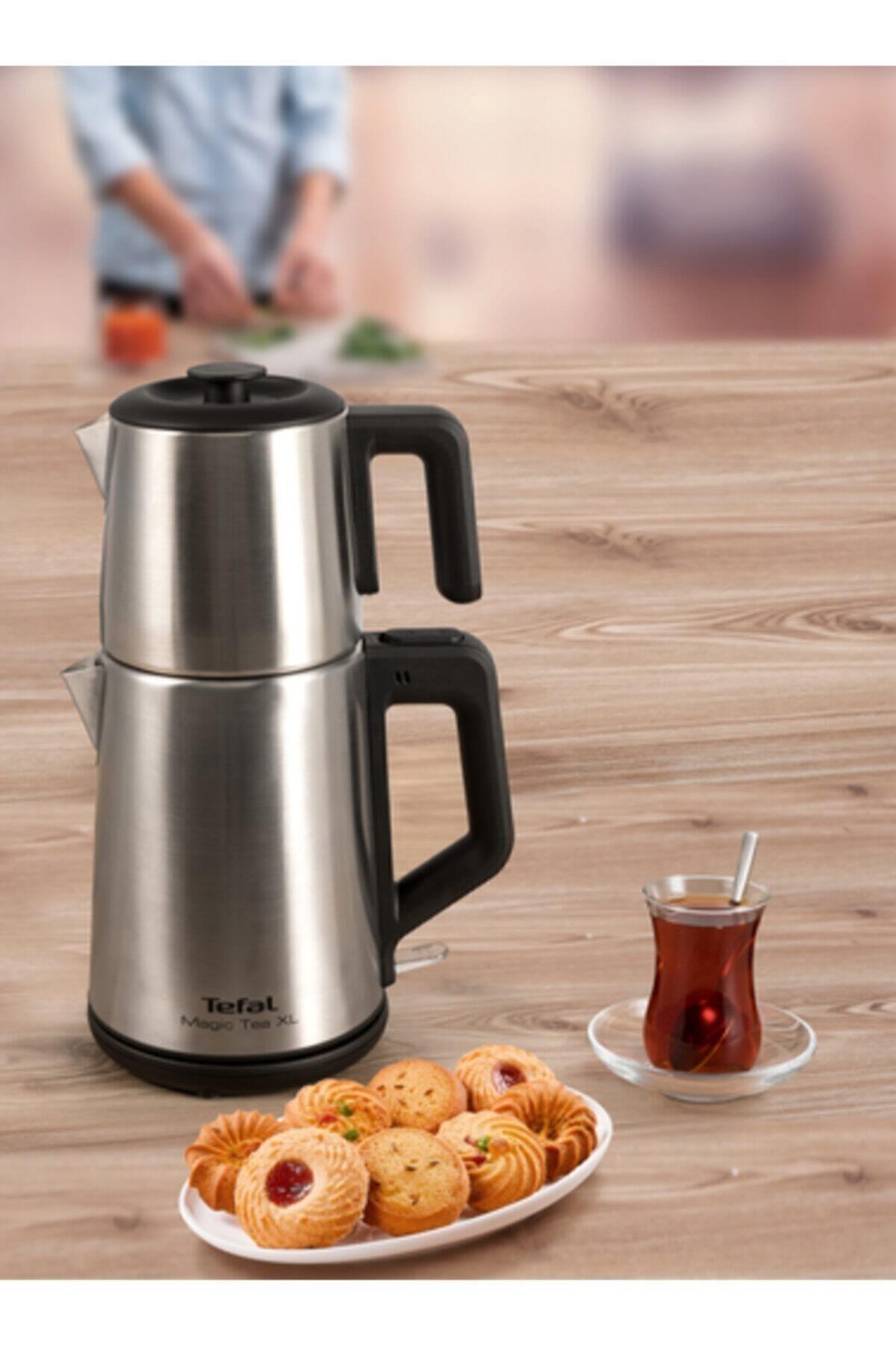 Tefal BJ561D Magic Tea XL Çay Makinesi İnox