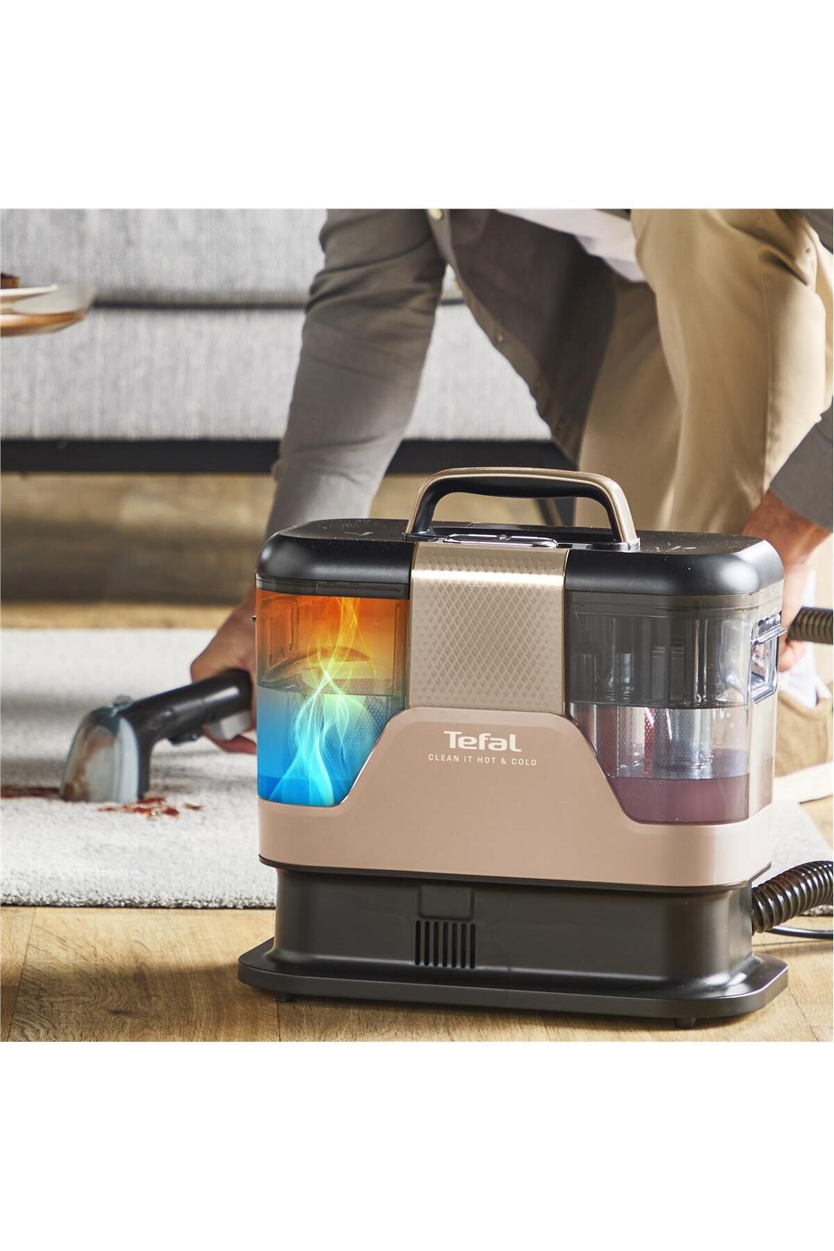 Tefal Clean It 2 Modlu Sıcak - Soğuk Halı Yıkama & Koltuk Temizleyici