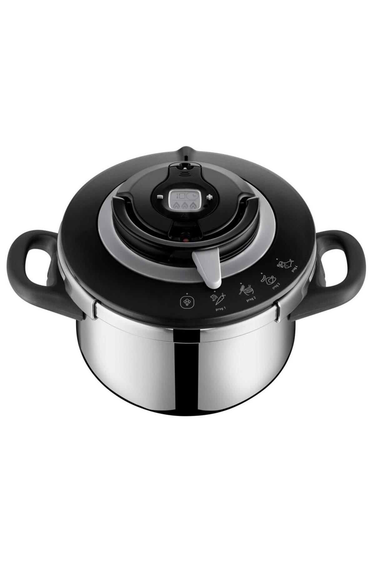 TEFAL Clipso+ Chef 4.5 Litre 4 Pişirme Programlı Düdüklü Tencere - 1510002661