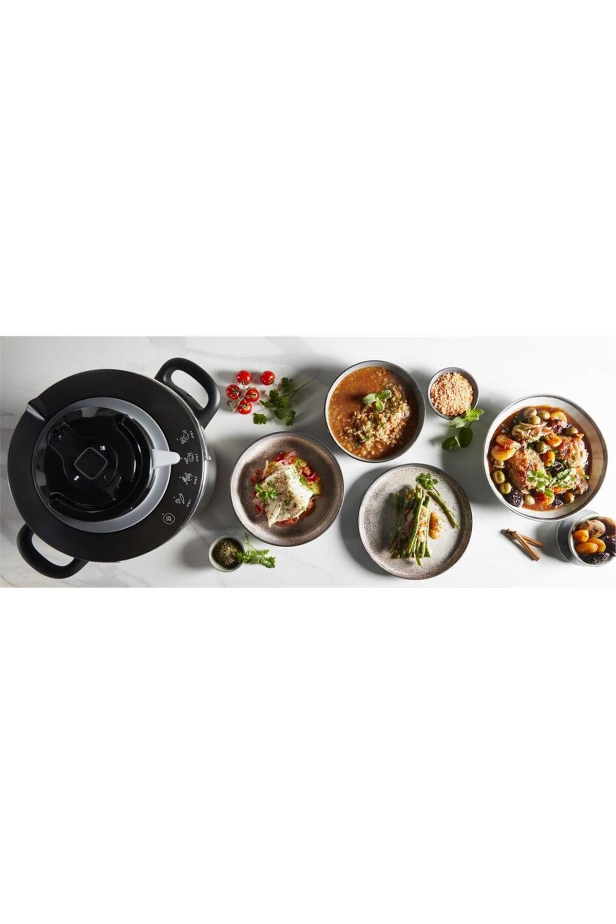 TEFAL Clipso+ Chef 4.5 Litre 4 Pişirme Programlı Düdüklü Tencere - 1510002661