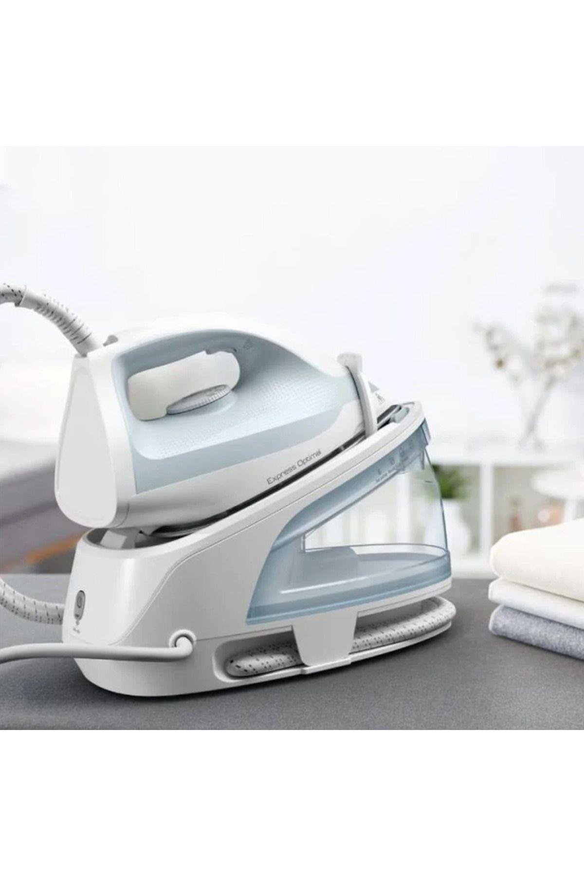 Tefal Express Optimal SV42 Buhar Kazanlı Ütü Mavi