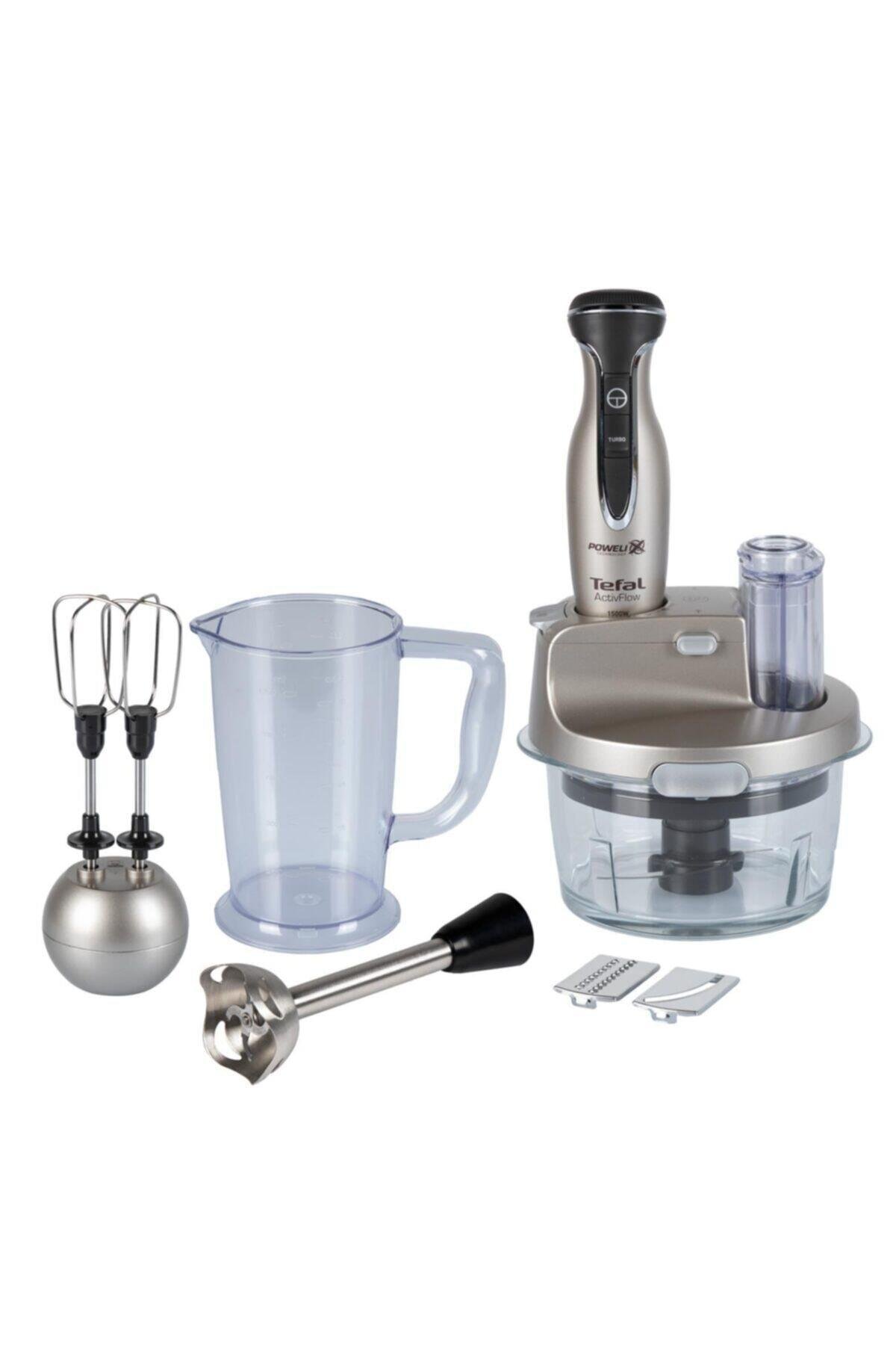 Tefal HB235D Powelix Activflow Expert Blender 1500 W Cam Hazneli Gri