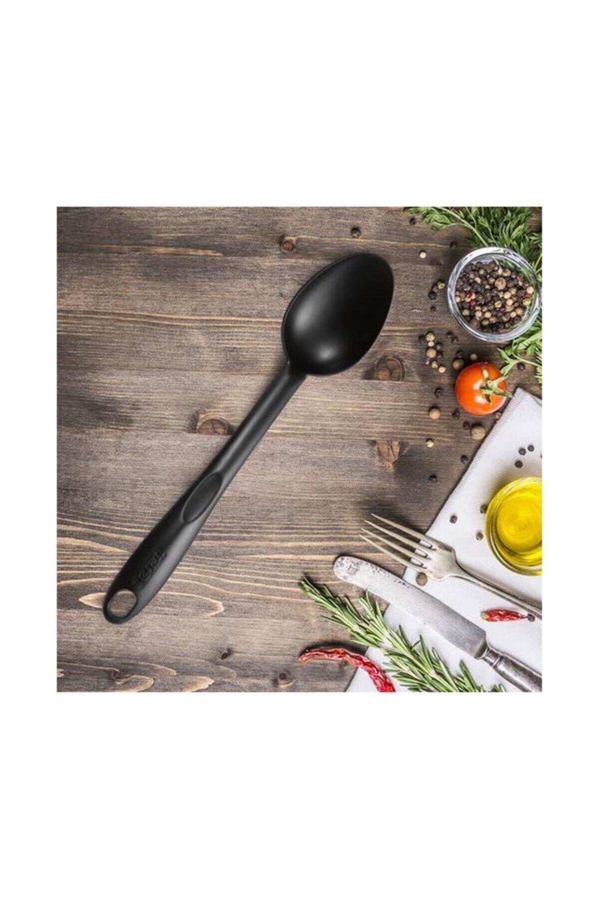 Tefal K001A585 Simplissima 5 Parça Pişirme Aksesuarı Seti Siyah