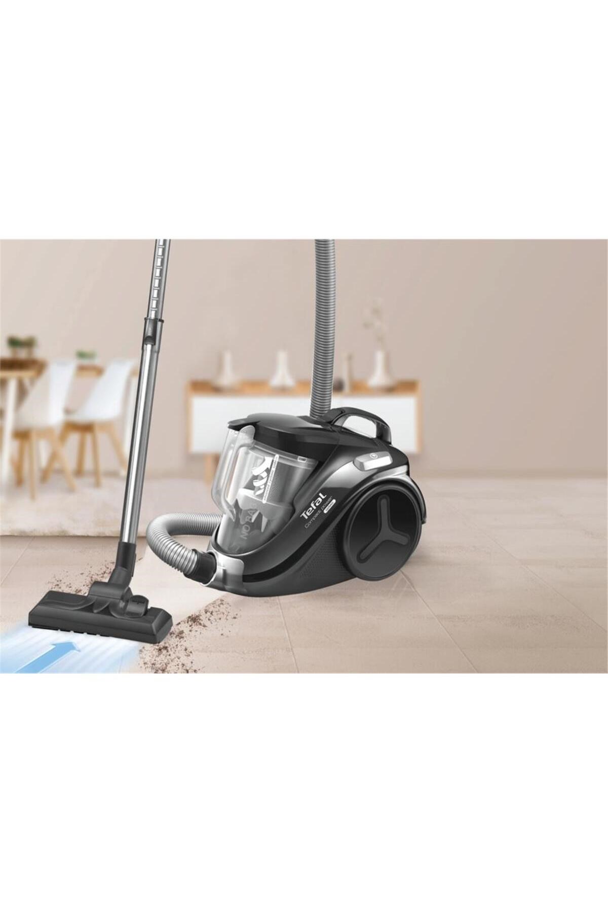 Tefal TW37B1TR Compact Power Cyclonic 850 Watt 1,5 L Kapasiteli Toz Torbasız Süpürge