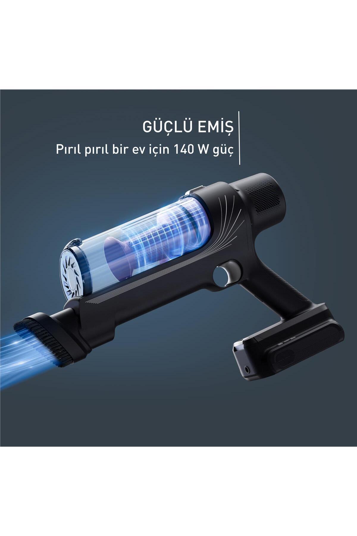 Tefal TY6A35TR X-Pert 7.60 Allergy Kablosuz Şarjlı Dikey Süpürge - 4300010404