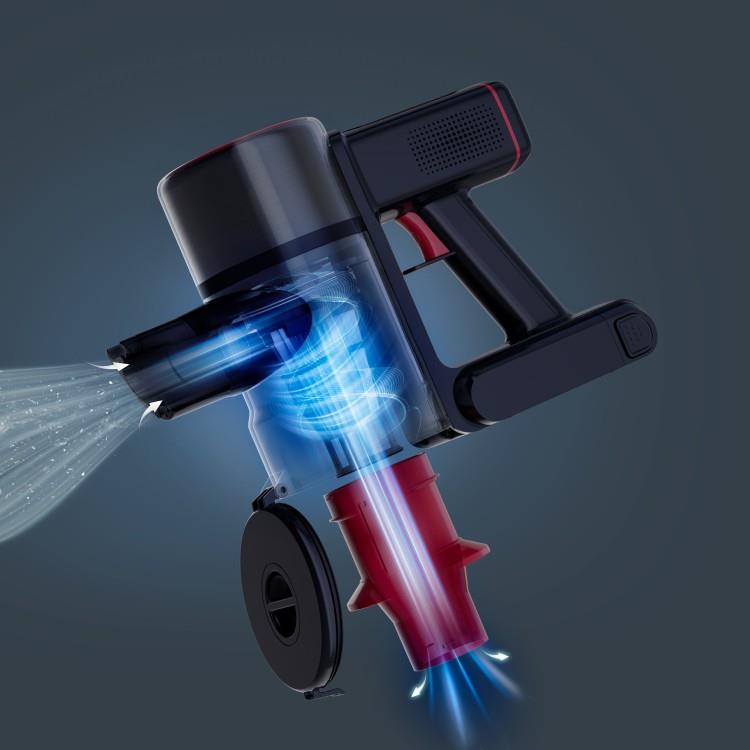 Tefal TY6T90TR X Force Flex 8.60 Max Şarjlı Dikey Mop Özellikli Süpürge