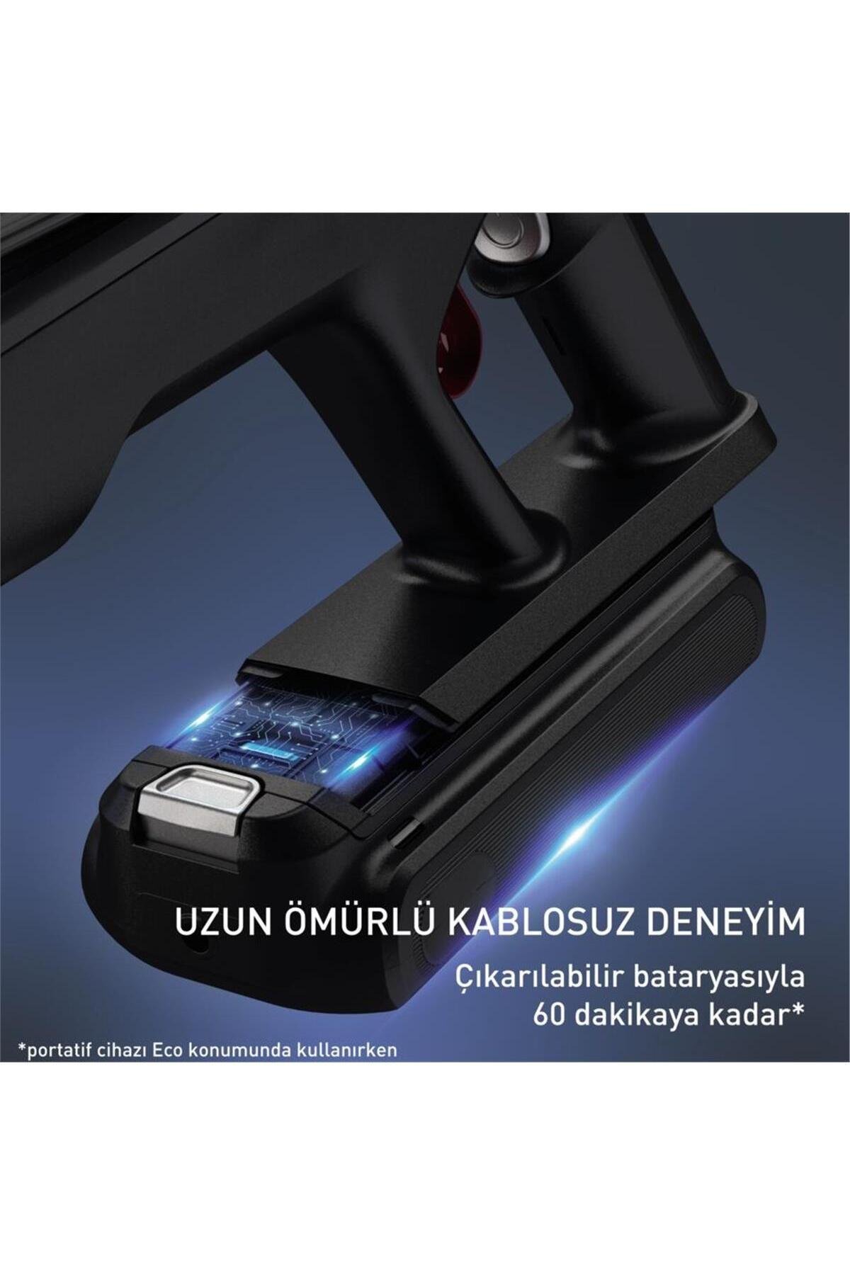 Tefal TY9AC1WO X-Force Flex 13.60 Allergy Aqua Dikey Şarjlı Süpürge