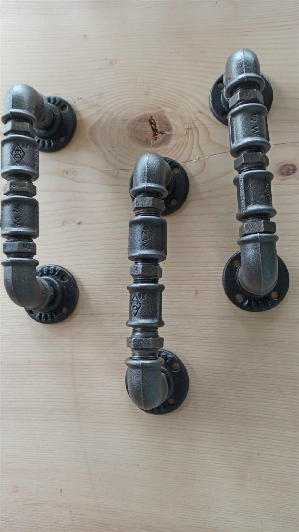 Tena Dekor Demir Döküm Kapı Kulbu Kapı KoluEv Bahçe DekosayonuTena Dekor Rustik Retro Vintage Demir Döküm Kapı Kulbu Kolu 1adet