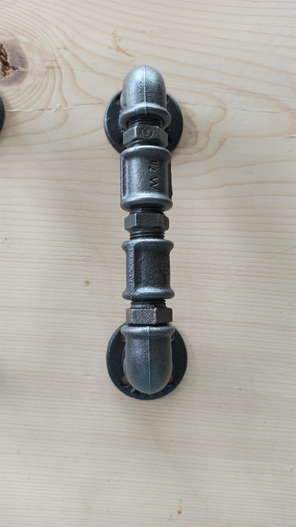 Tena Dekor Demir Döküm Kapı Kulbu Kapı KoluEv Bahçe DekosayonuTena Dekor Rustik Retro Vintage Demir Döküm Kapı Kulbu Kolu 1adet