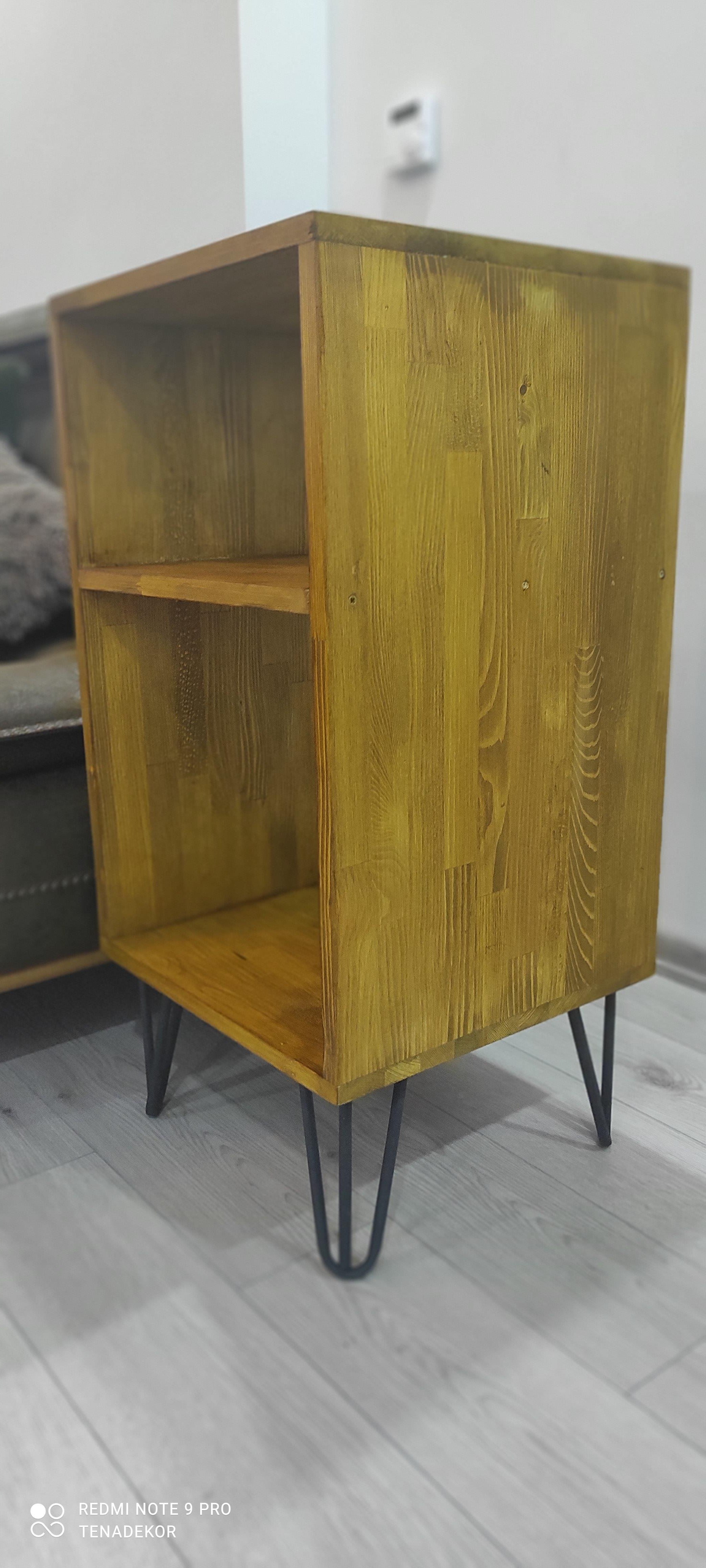 Tena Dekor Retro Style Plaklık - Plak Dolabı - Plak Sehpası - Plak Standı Ev Bahçe DekosayonuTena Dekor Retro Style Plaklık - Plak Dolabı - Plak Sehpası