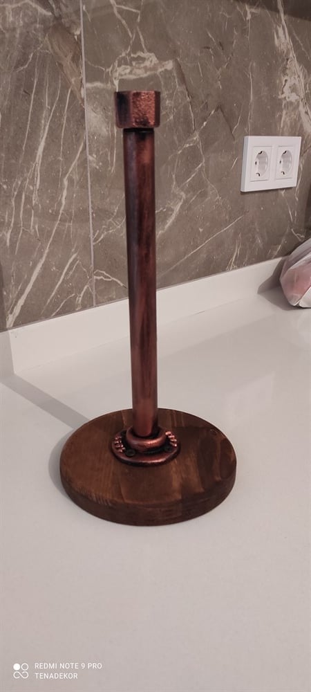 Tena Dekor Rustik Retro Vintage Kağıt HavlulukMutfak DekorasyonuTena Dekor TD2070 Retro Rustik Tarz Havluluk Seti Restaurant+Cafe+Ev Aksesuarı