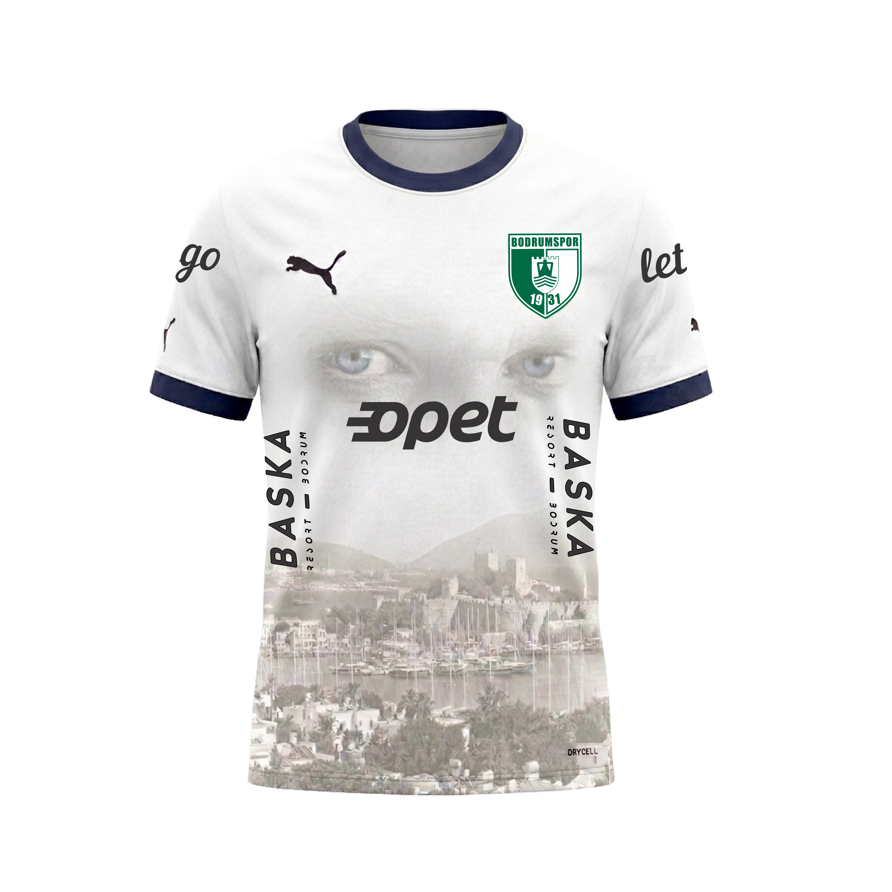 Puma BodrumSpor 26/27 Maç Forması Beyaz 773498-04