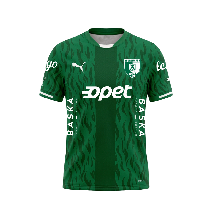 Puma BodrumSpor 26/27 Maç Forması Yeşil 773498-04