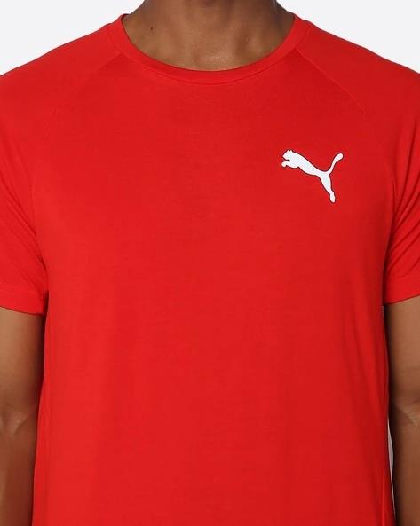 Puma Evostripe Günlük Tişört Gri 681697-18