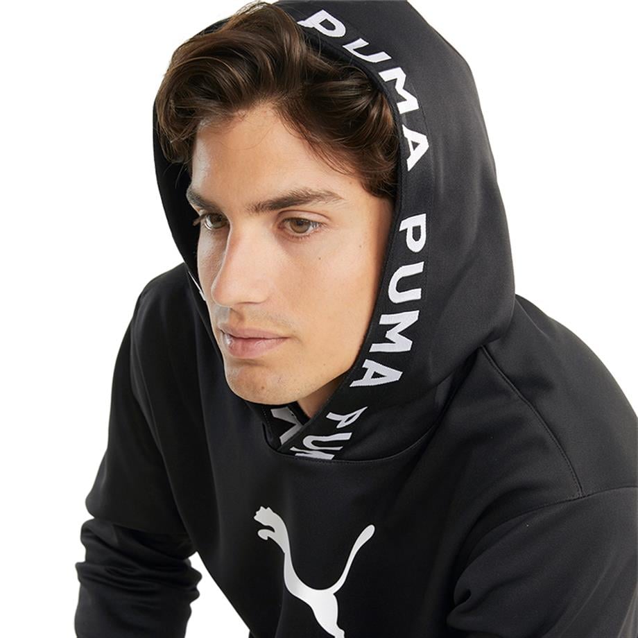 Puma Train Pwr Fleece Hoodie Erkek Koşu Sweatshirt 520893-01