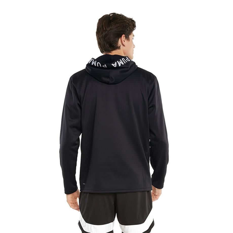 Puma Train Pwr Fleece Hoodie Erkek Koşu Sweatshirt 520893-01