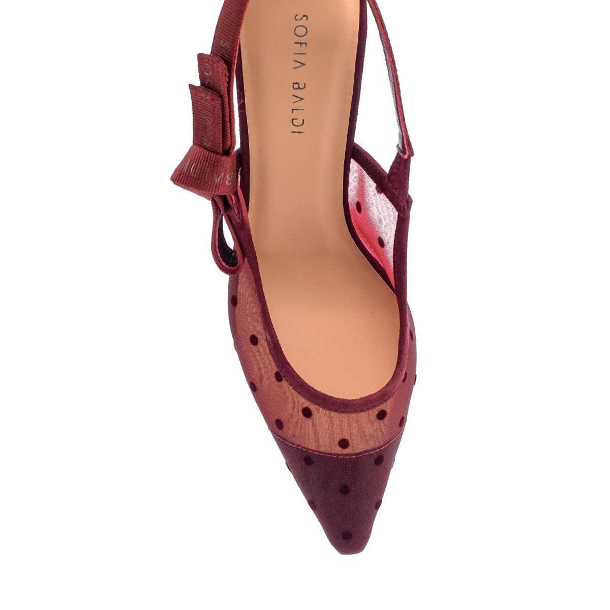Adara Bordo File Bantlı Kadın Stiletto & Abiye | sofiabaldi.comAdara Bordo File Bantlı Kadın Stiletto & Abiye